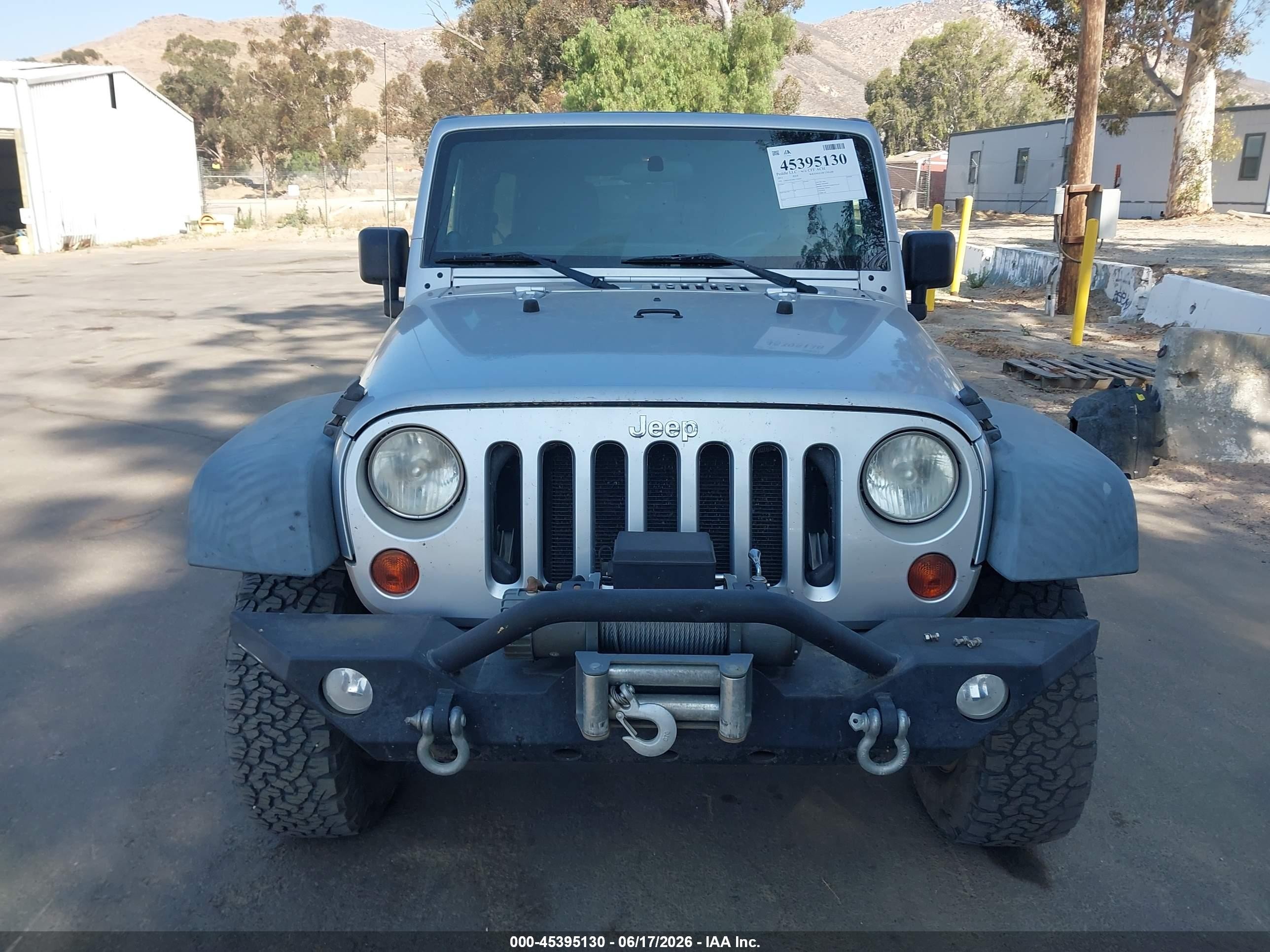 2011 Jeep Wrangler Unlimited Sport Silver vin: 1J4BA3H10BL519419