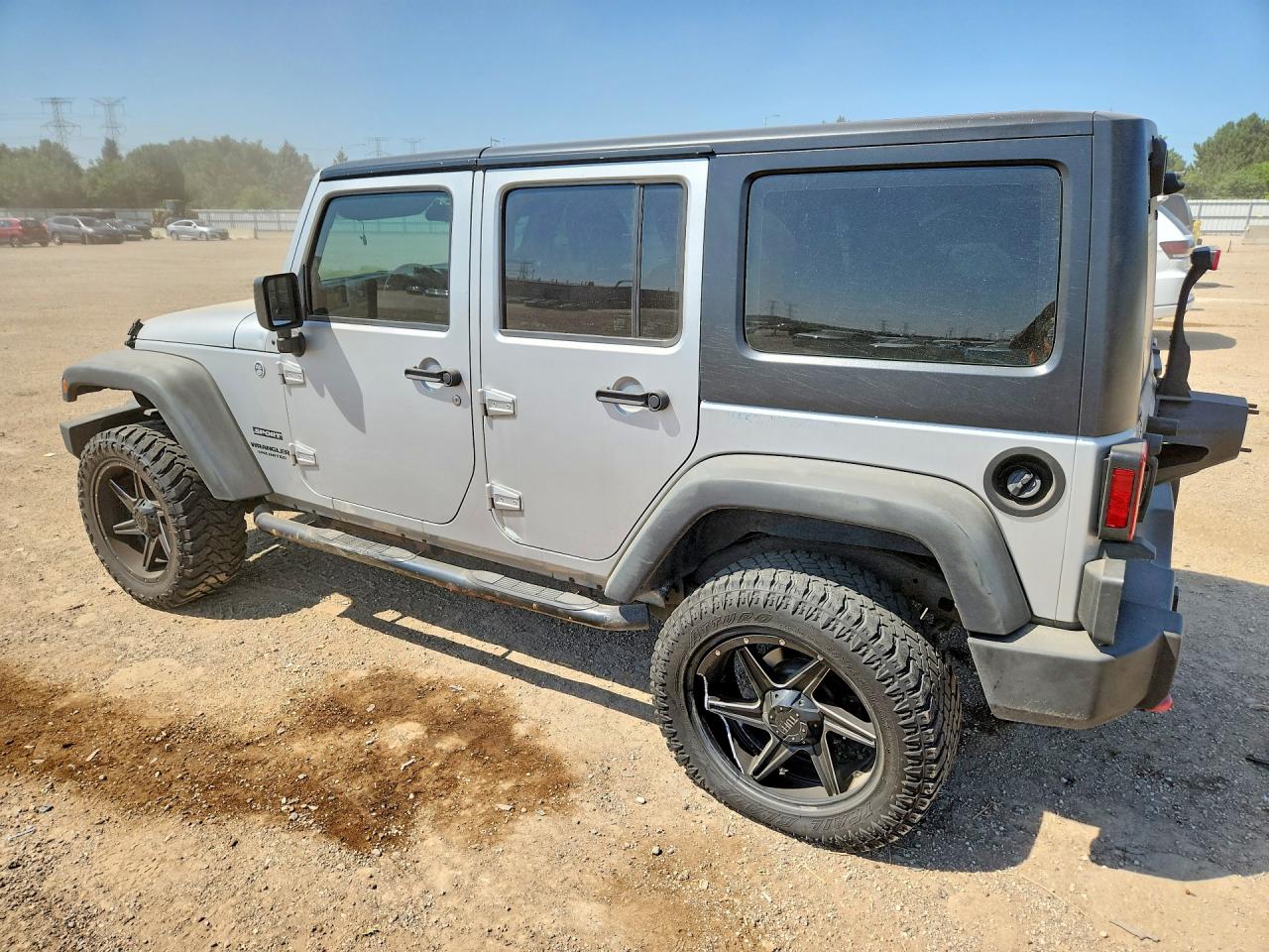2011 Jeep Wrangler Unlimited Sport Серебряный vin: 1J4BA3H10BL575568