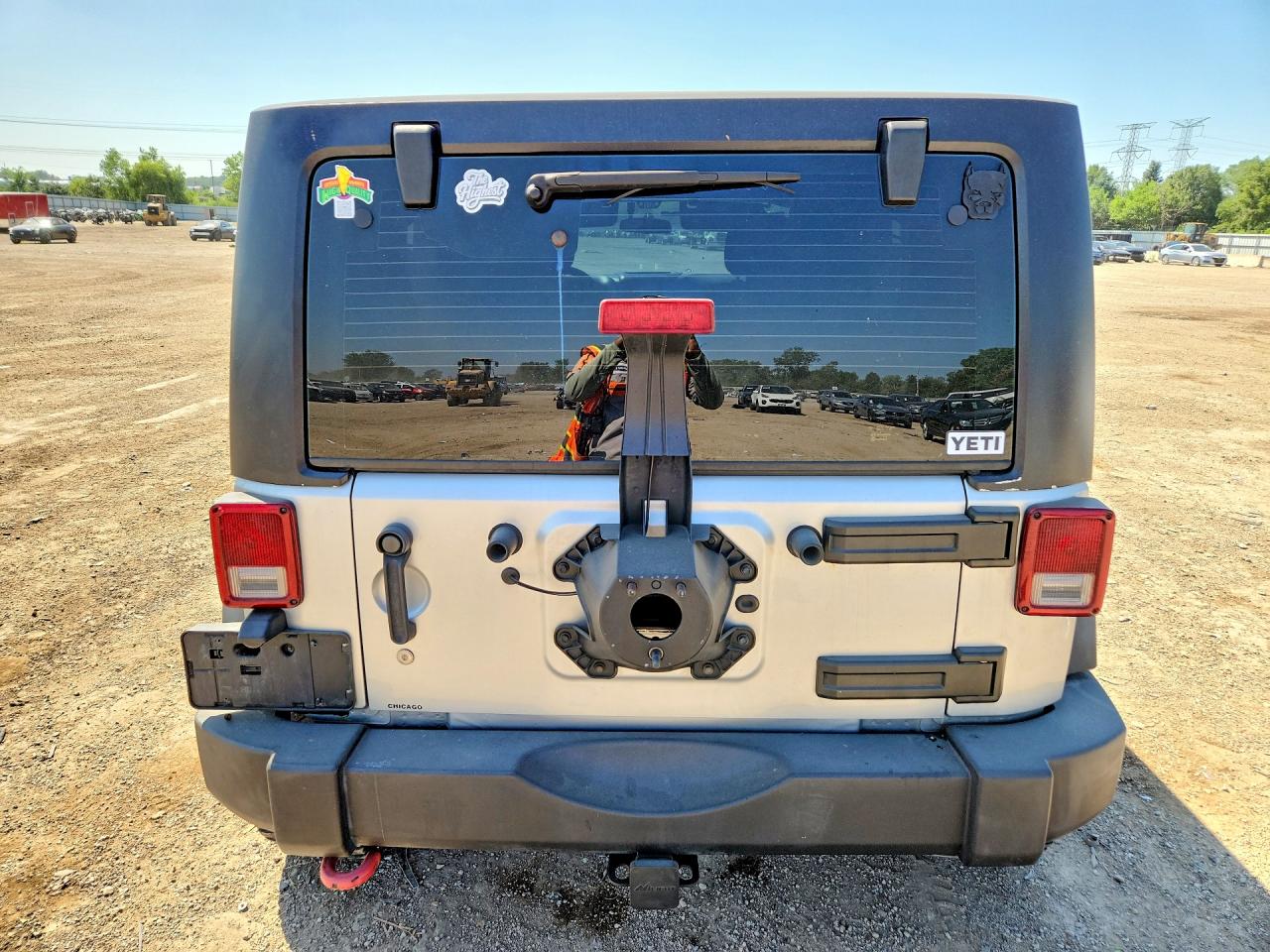 2011 Jeep Wrangler Unlimited Sport Серебряный vin: 1J4BA3H10BL575568