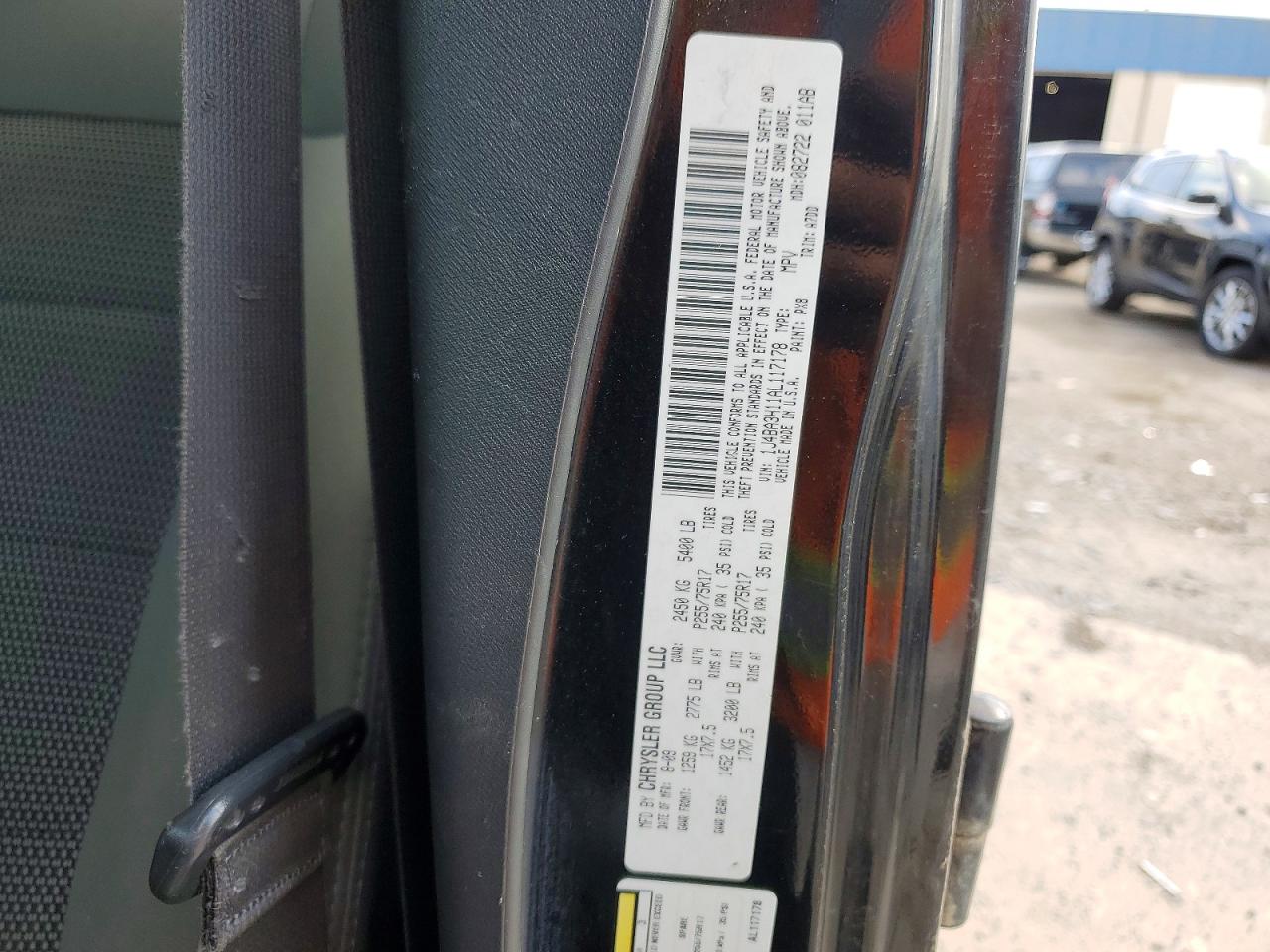 2010 Jeep Wrangler Unlimited Sport Черный vin: 1J4BA3H11AL117178