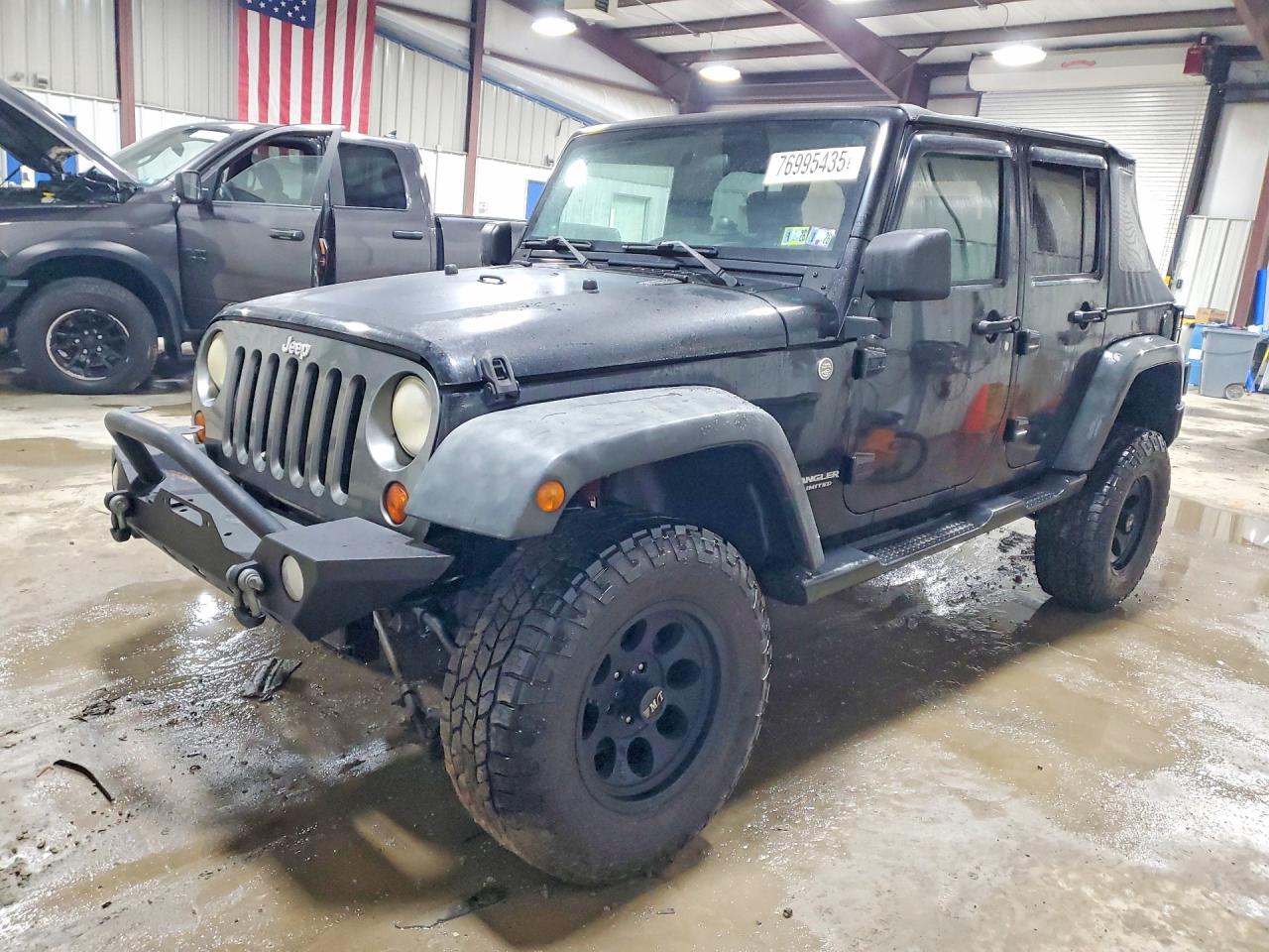 2010 Jeep Wrangler Unlimited Sport Black vin: 1J4BA3H11AL189479