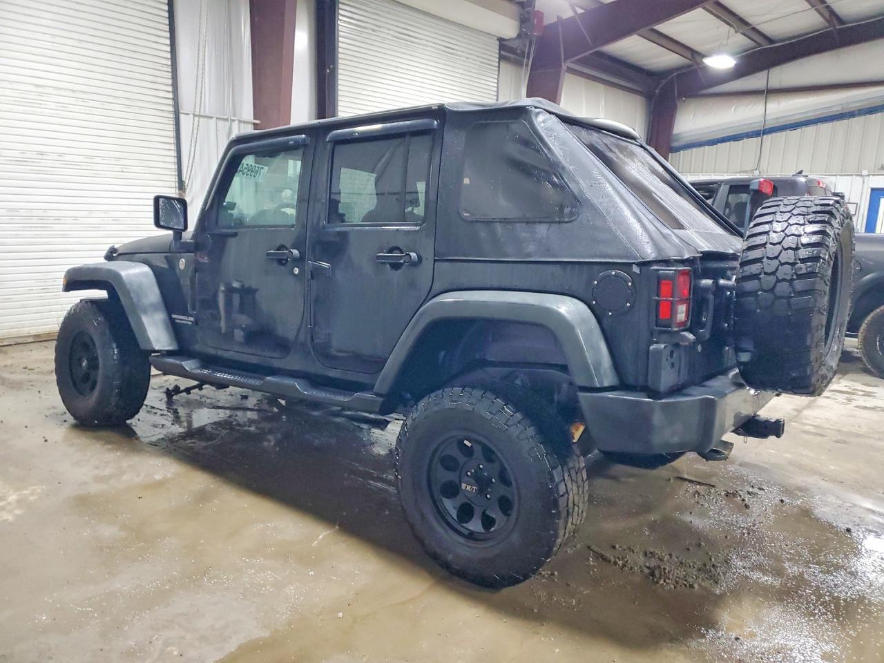 2010 Jeep Wrangler Unlimited Sport Black vin: 1J4BA3H11AL189479