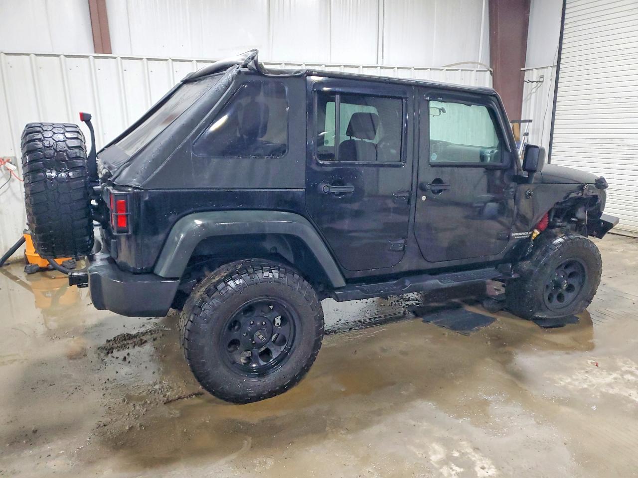 2010 Jeep Wrangler Unlimited Sport Black vin: 1J4BA3H11AL189479