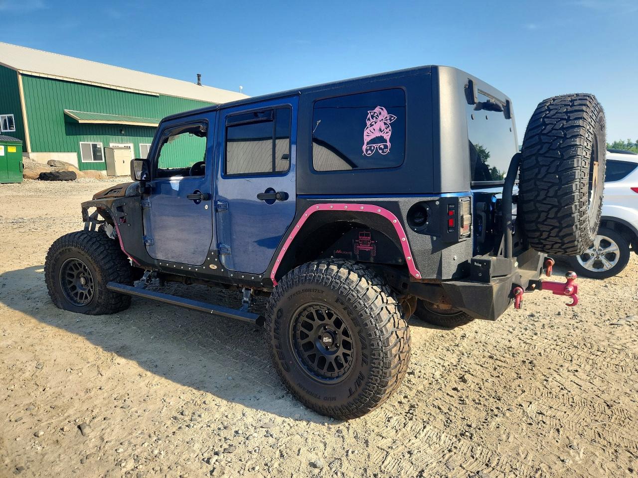 2010 Jeep Wrangler Unlimited Sport Синий vin: 1J4BA3H11AL226126