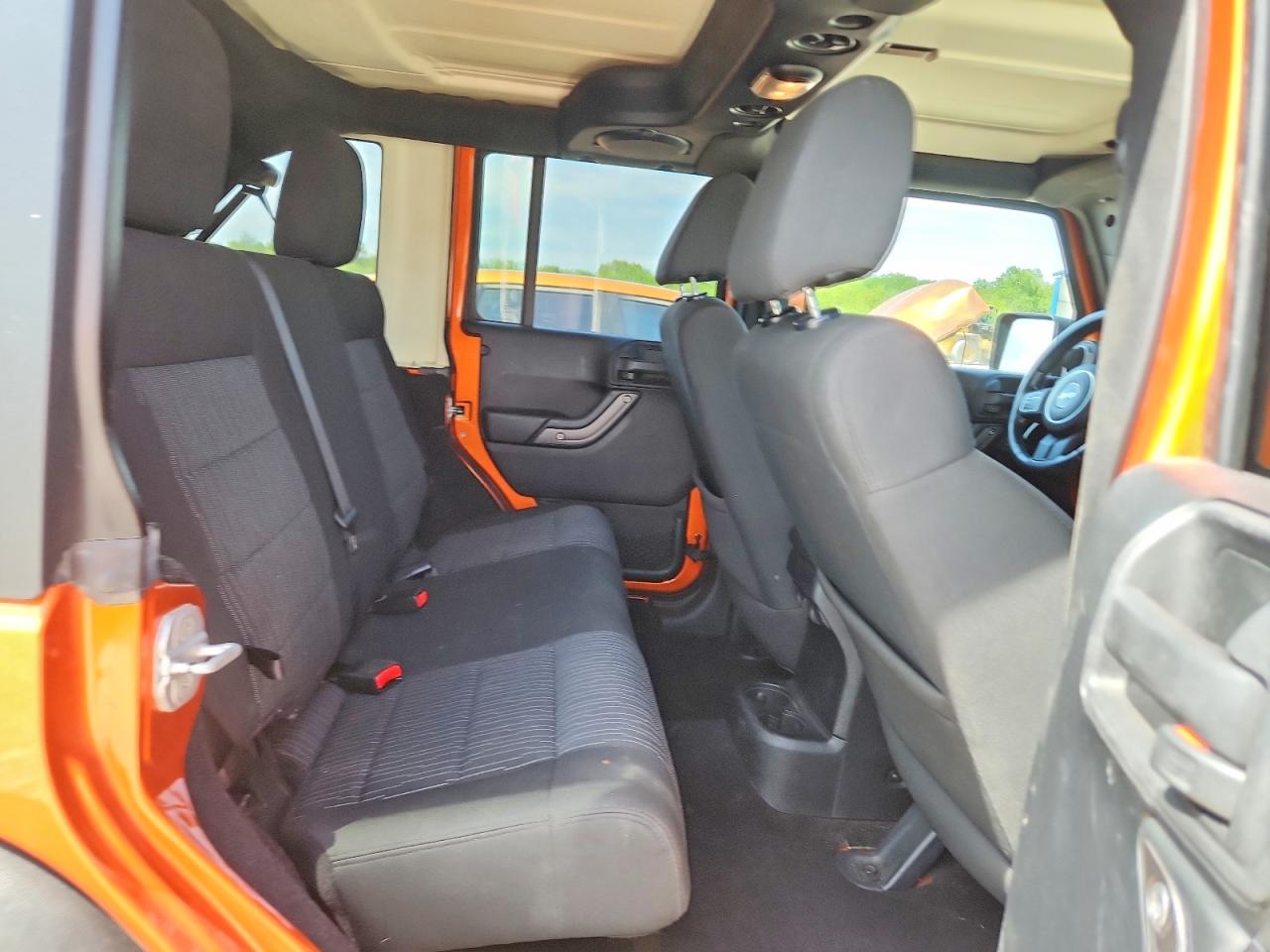 2011 Jeep Wrangler Unlimited Sport Orange vin: 1J4BA3H11BL504248