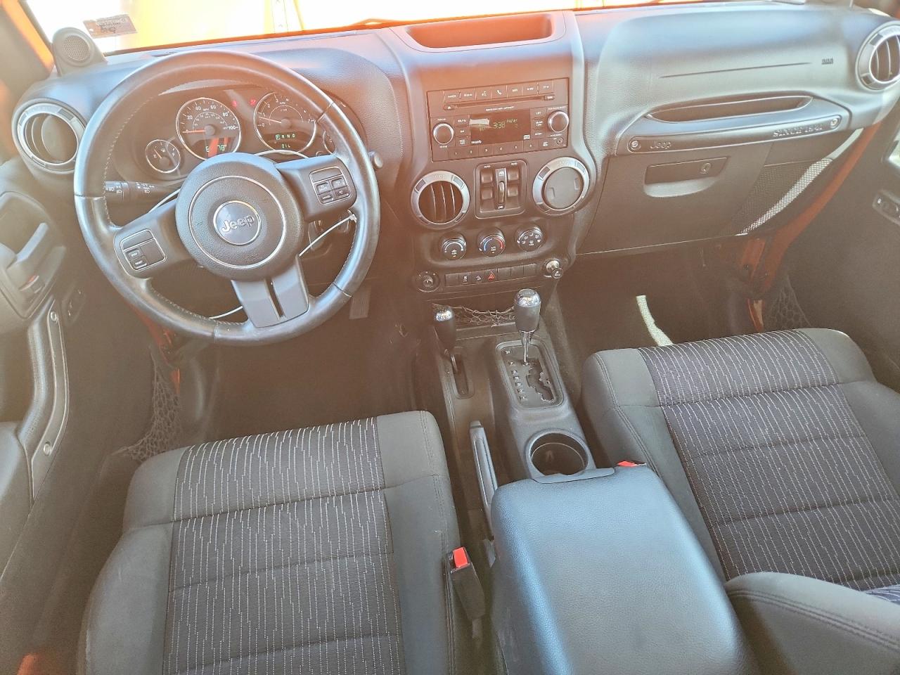 2011 Jeep Wrangler Unlimited Sport Orange vin: 1J4BA3H11BL504248