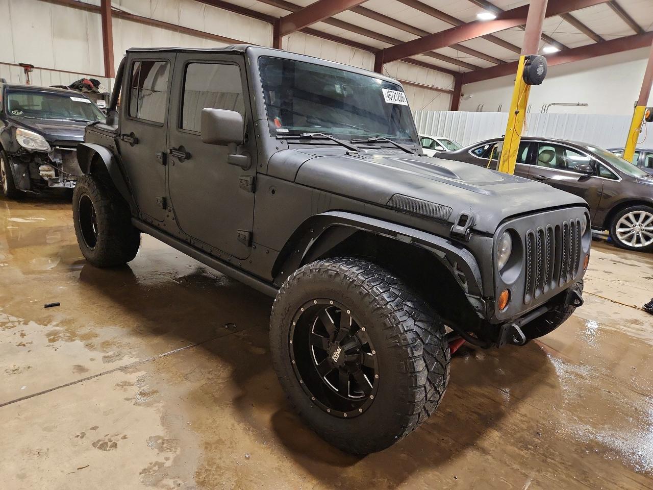2011 Jeep Wrangler Unlimited Sport Black vin: 1J4BA3H11BL570668