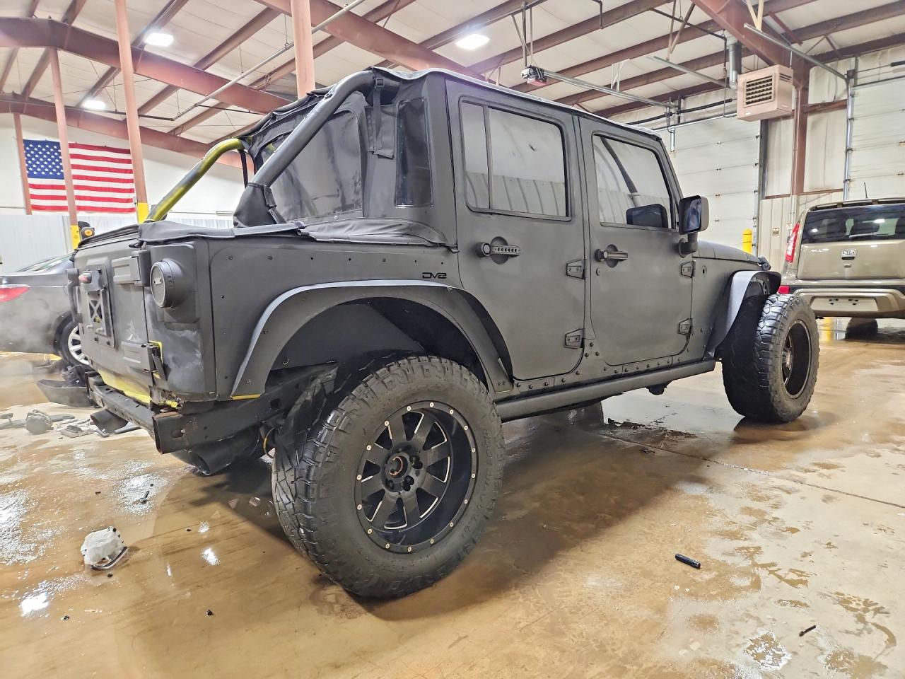 2011 Jeep Wrangler Unlimited Sport Black vin: 1J4BA3H11BL570668