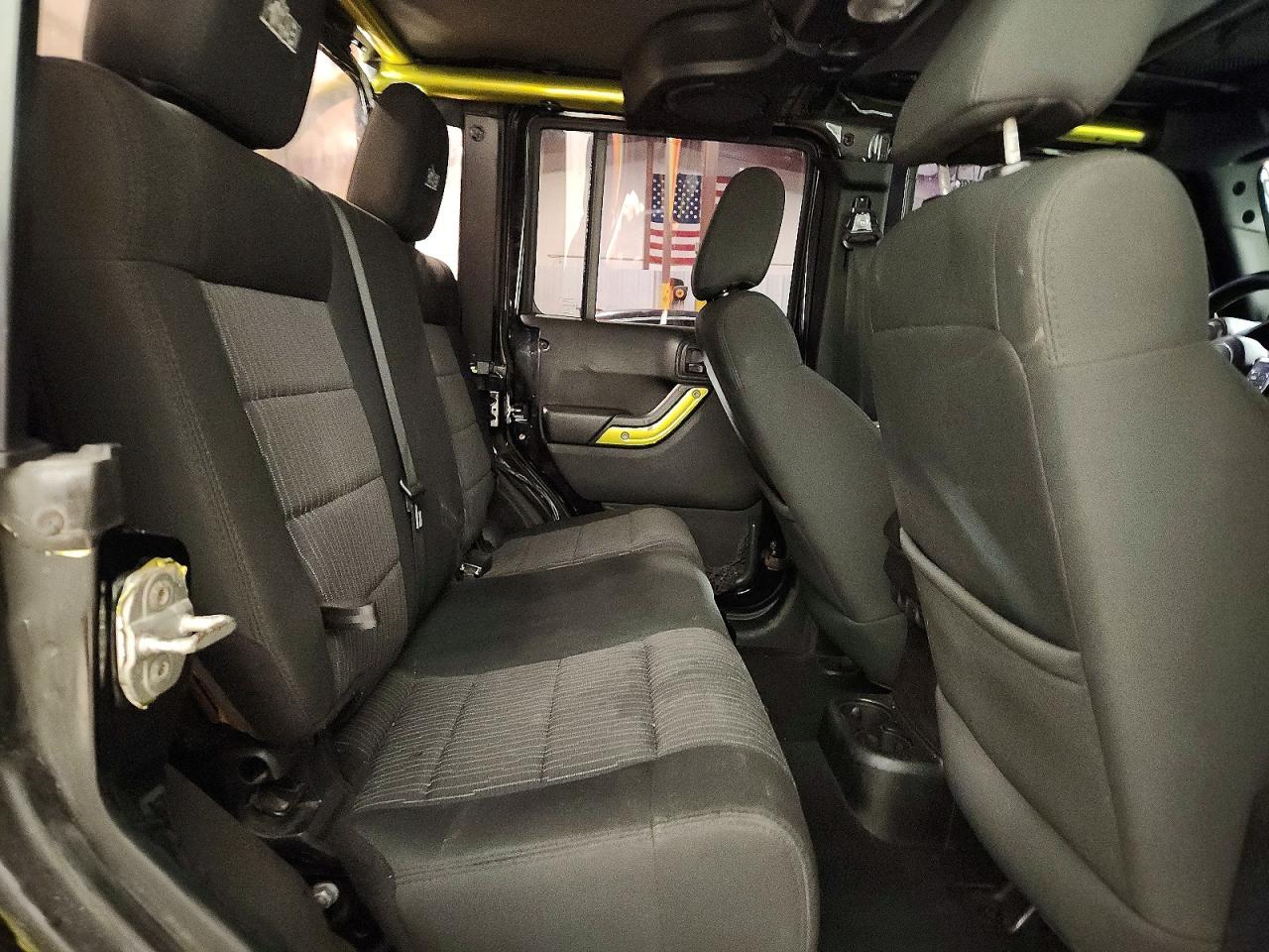 2011 Jeep Wrangler Unlimited Sport Black vin: 1J4BA3H11BL570668