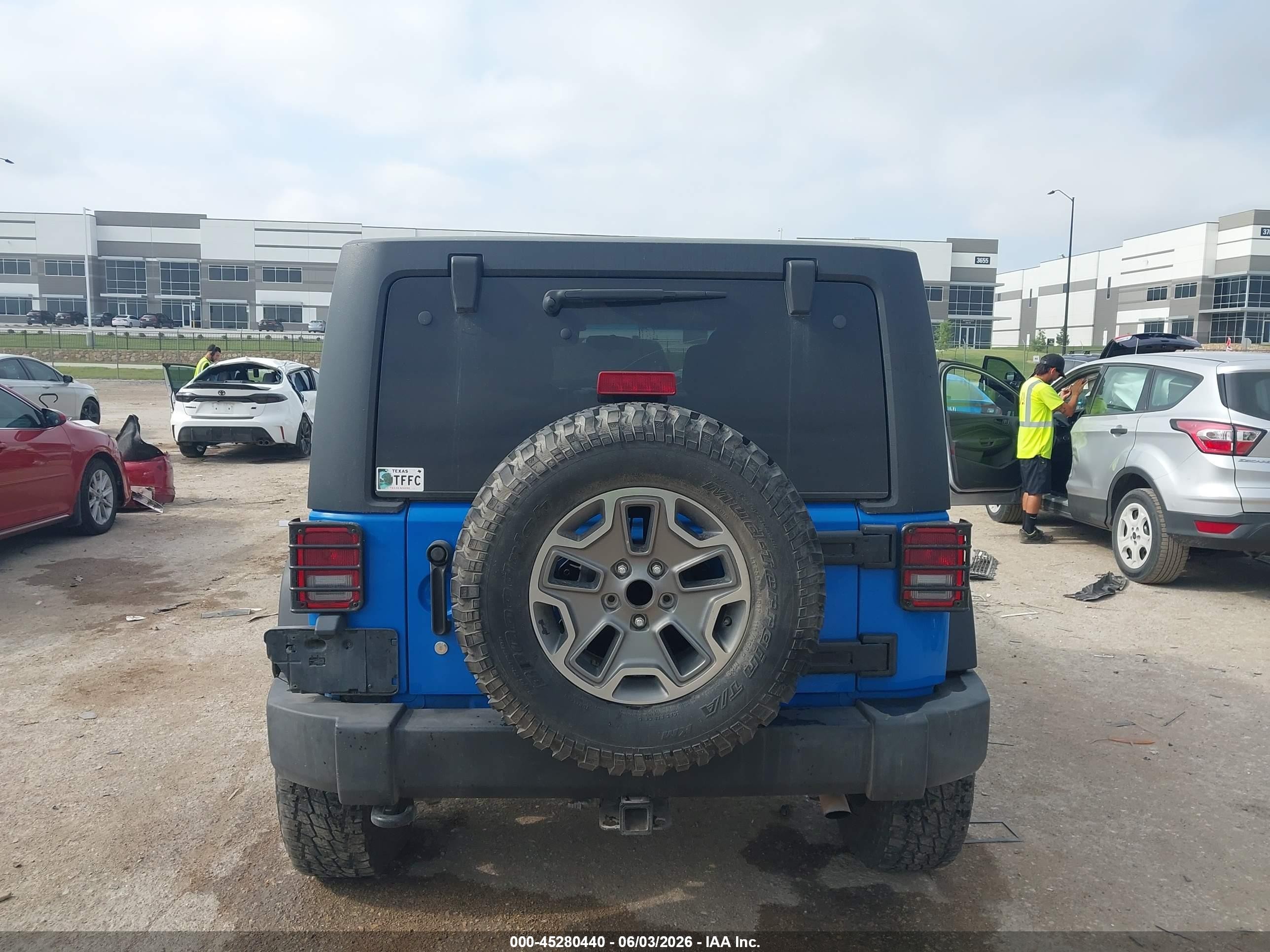 2011 Jeep Wrangler Unlimited Sport Blue vin: 1J4BA3H11BL600915
