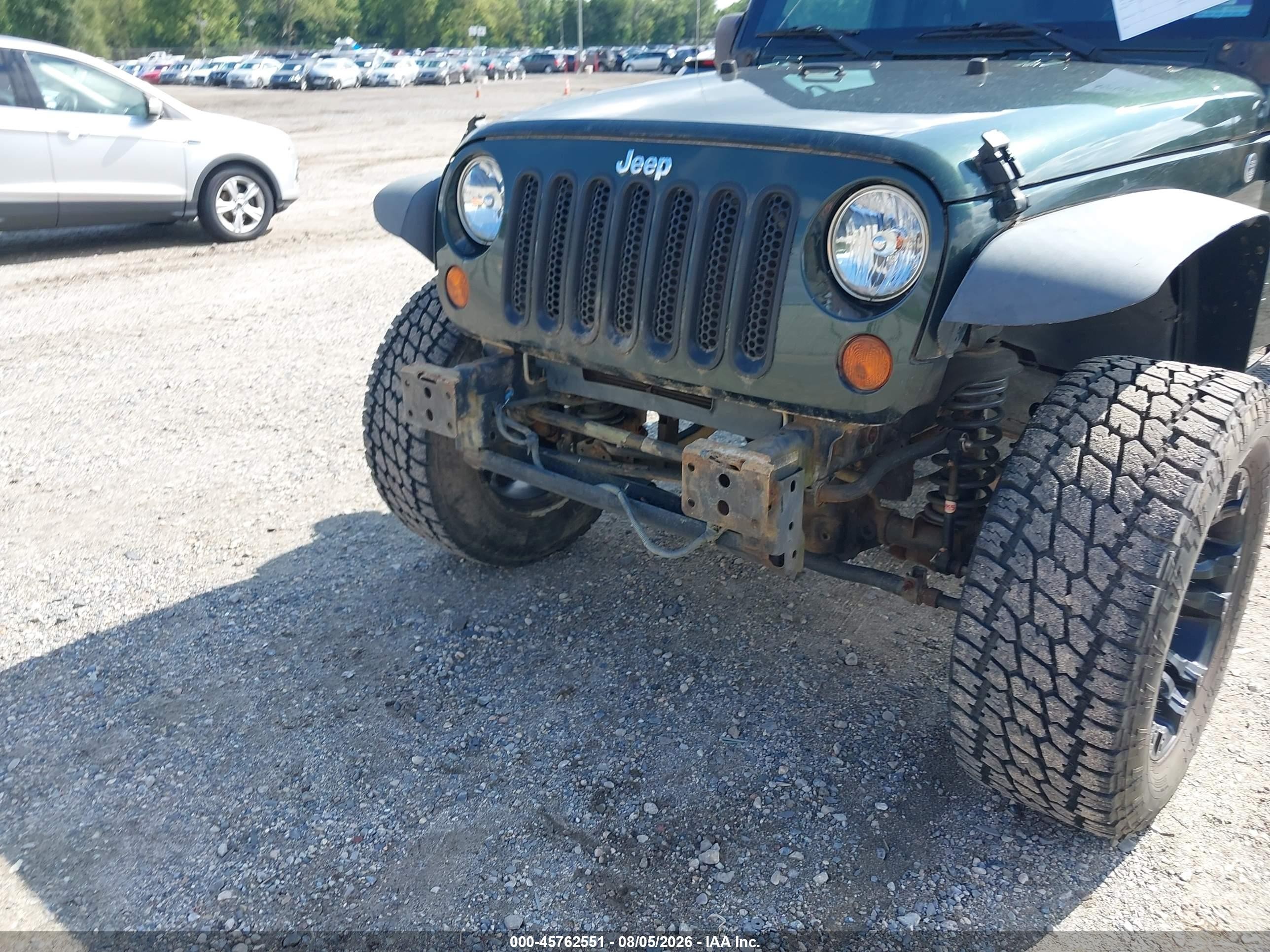 2010 Jeep Wrangler Unlimited Sport Green vin: 1J4BA3H12AL127198