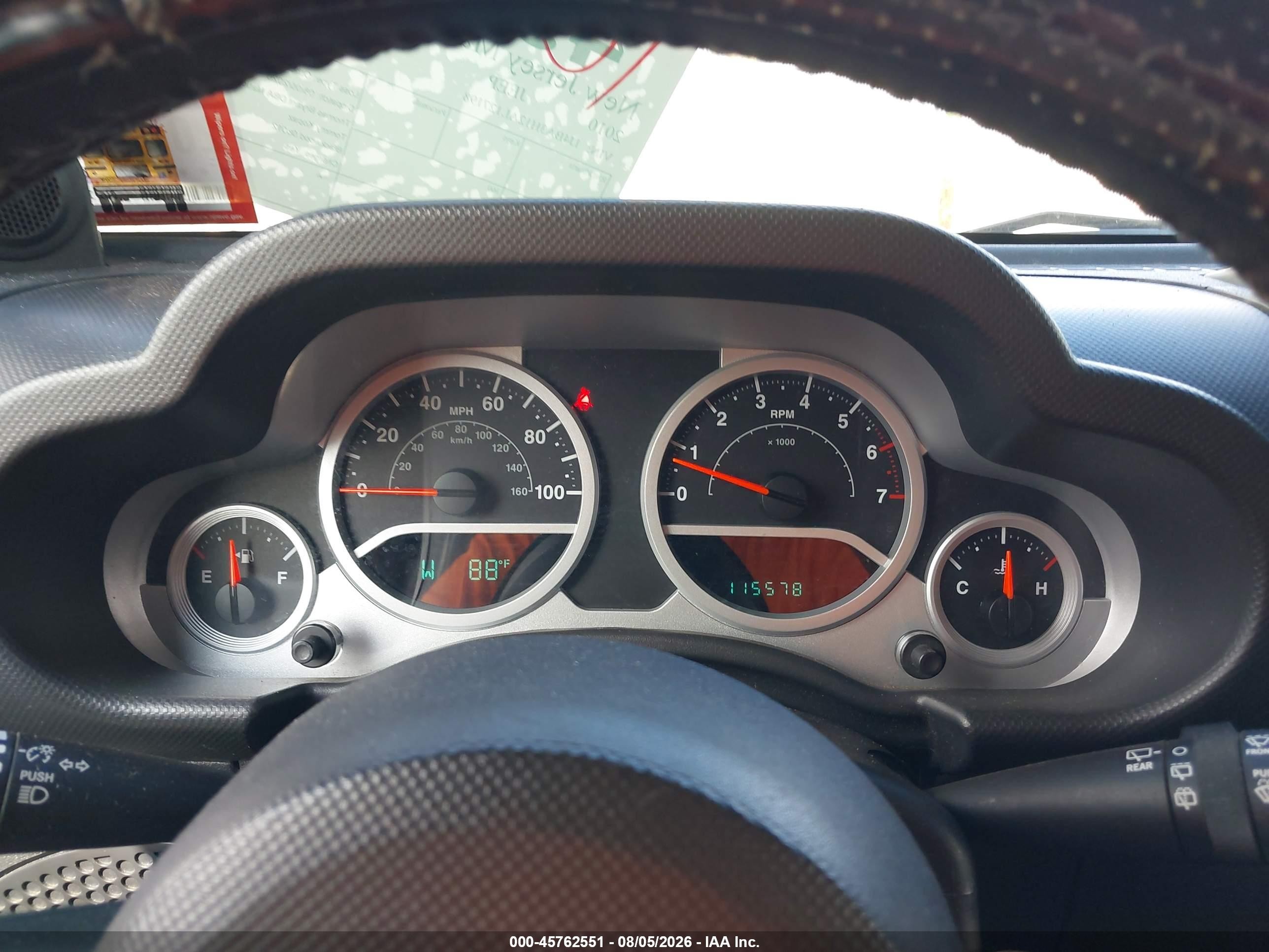 2010 Jeep Wrangler Unlimited Sport Green vin: 1J4BA3H12AL127198