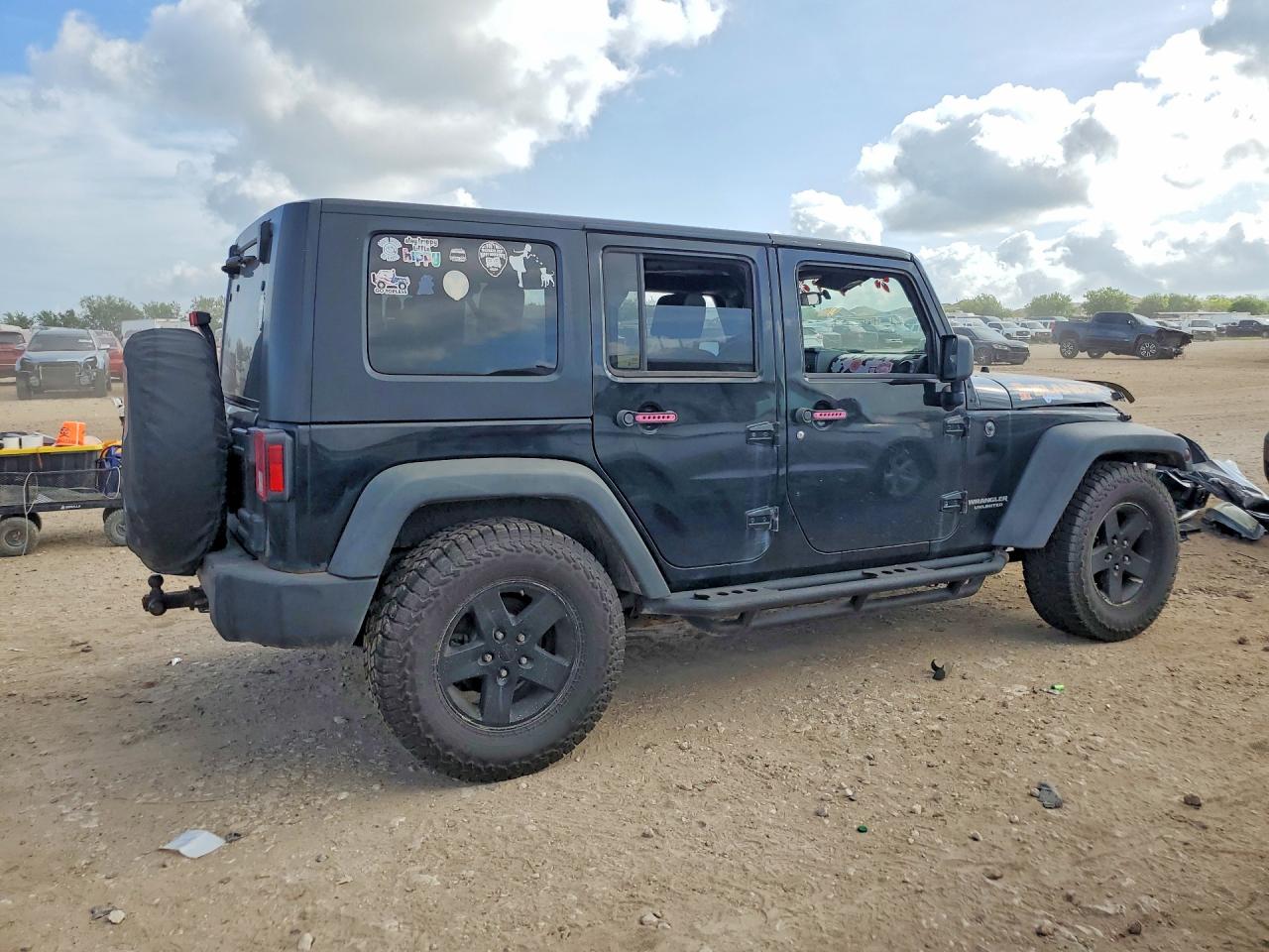 2010 Jeep Wrangler Unlimited Sport Black vin: 1J4BA3H12AL159861