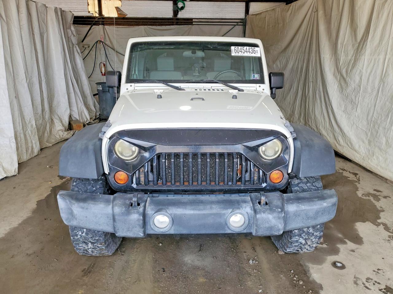 2010 Jeep Wrangler Unlimited Sport White vin: 1J4BA3H12AL170567