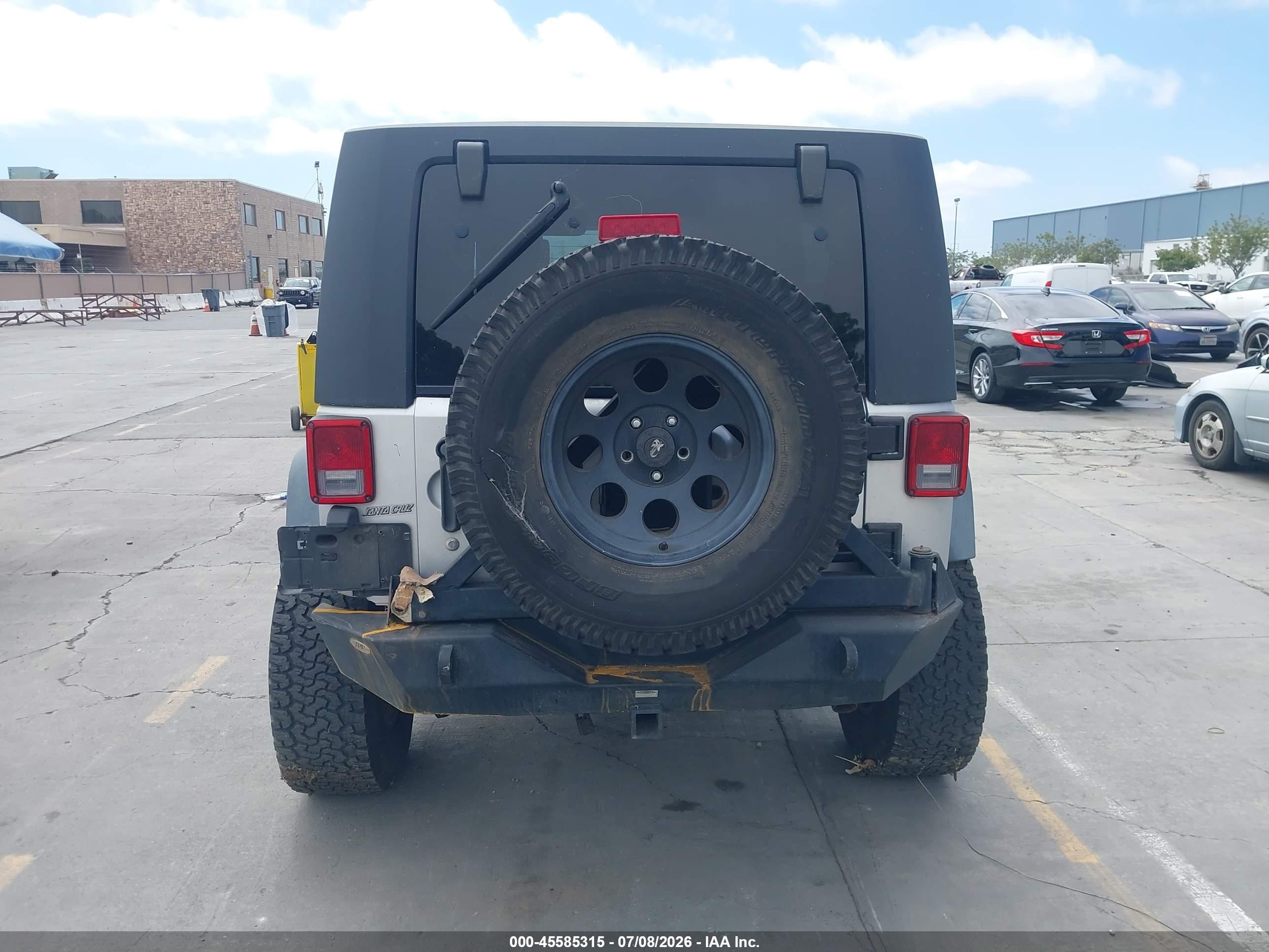 2010 Jeep Wrangler Unlimited Sport Gray vin: 1J4BA3H13AL183943