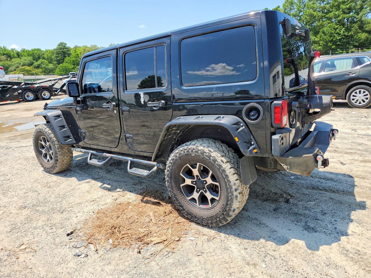 2011 Jeep Wrangler Unlimited Sport Black vin: 1J4BA3H13BL532083