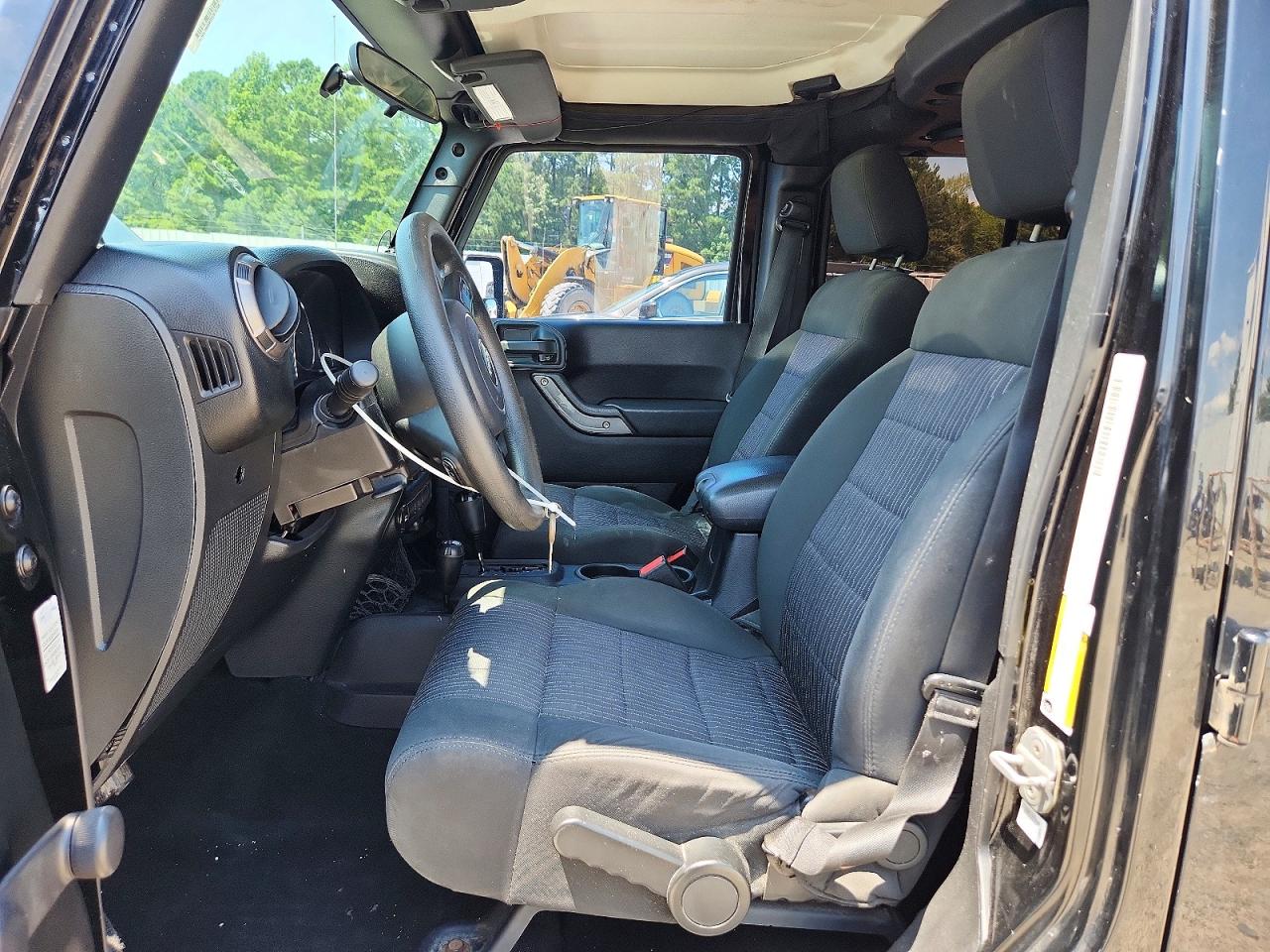 2011 Jeep Wrangler Unlimited Sport Black vin: 1J4BA3H13BL532083