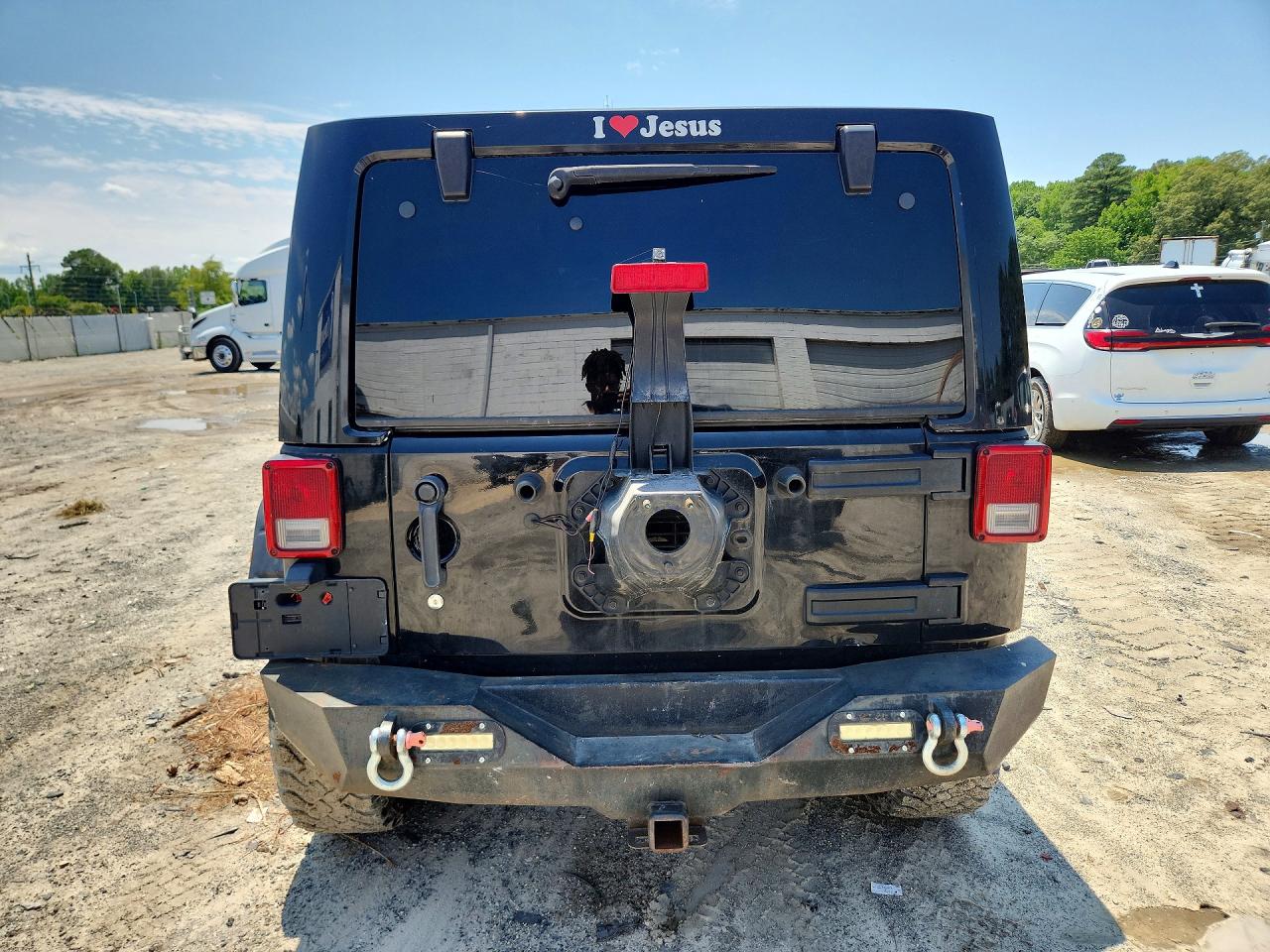 2011 Jeep Wrangler Unlimited Sport Black vin: 1J4BA3H13BL532083