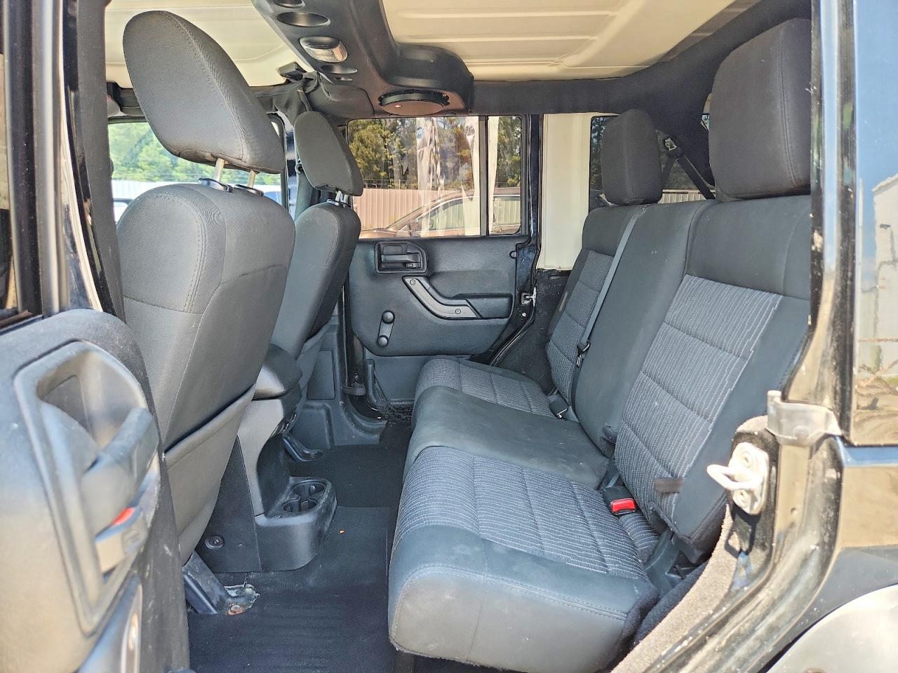 2011 Jeep Wrangler Unlimited Sport Black vin: 1J4BA3H13BL532083