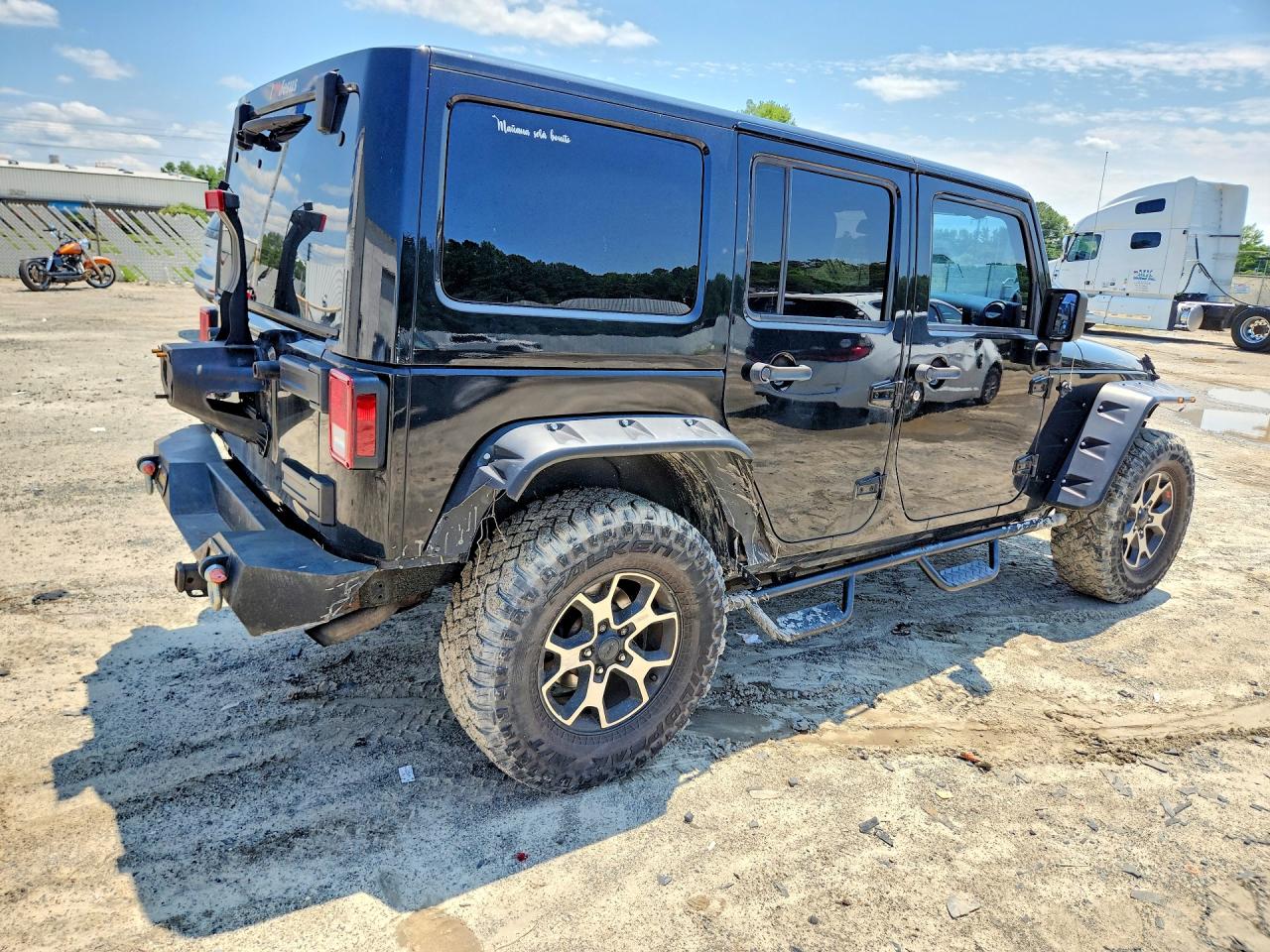 2011 Jeep Wrangler Unlimited Sport Black vin: 1J4BA3H13BL532083