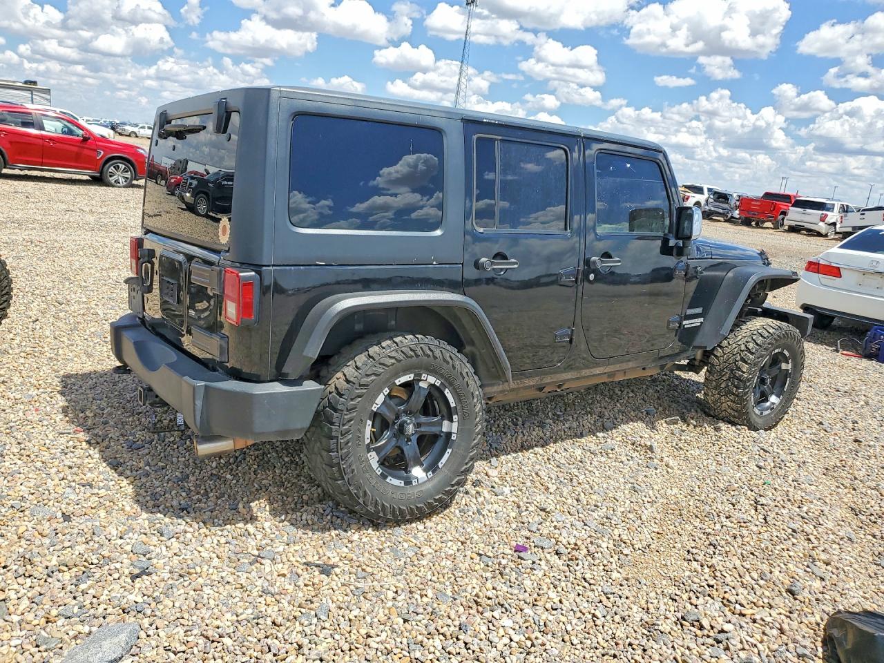 2011 Jeep Wrangler Unlimited Sport Black vin: 1J4BA3H13BL548591