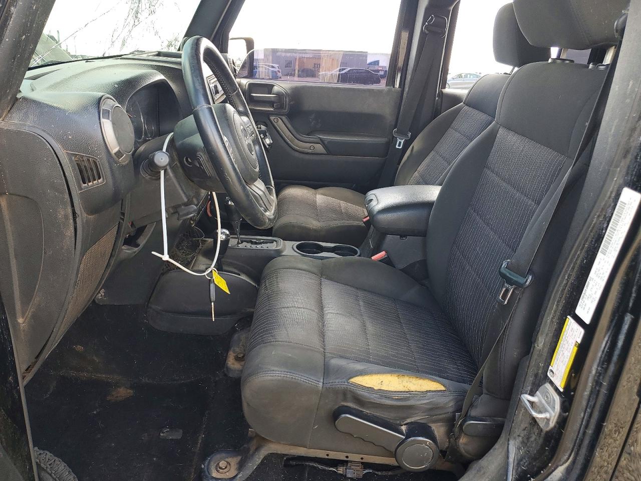 2011 Jeep Wrangler Unlimited Sport Black vin: 1J4BA3H13BL548591