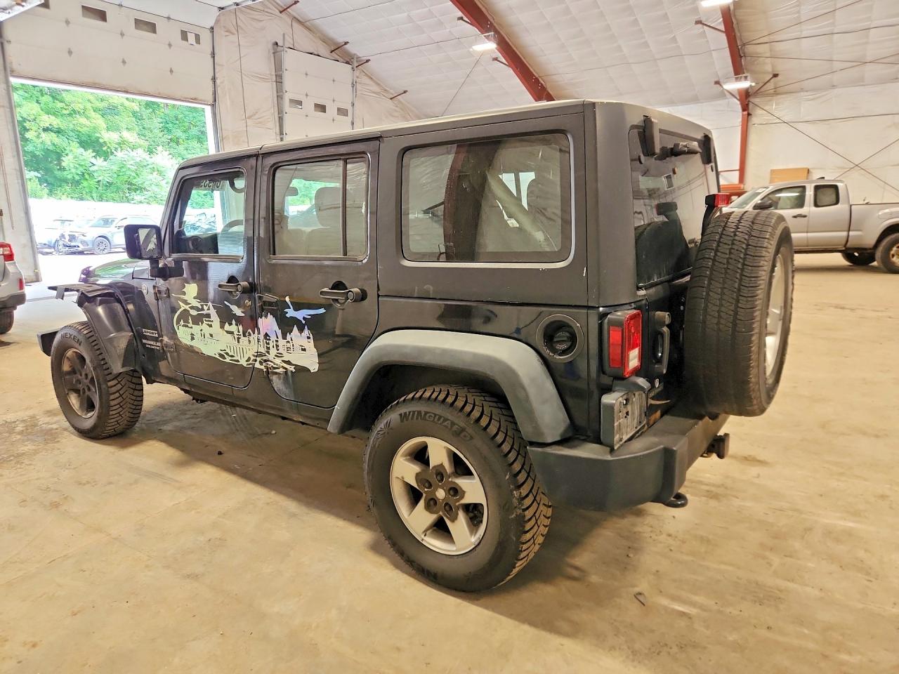 2011 Jeep Wrangler Unlimited Sport Black vin: 1J4BA3H13BL575497
