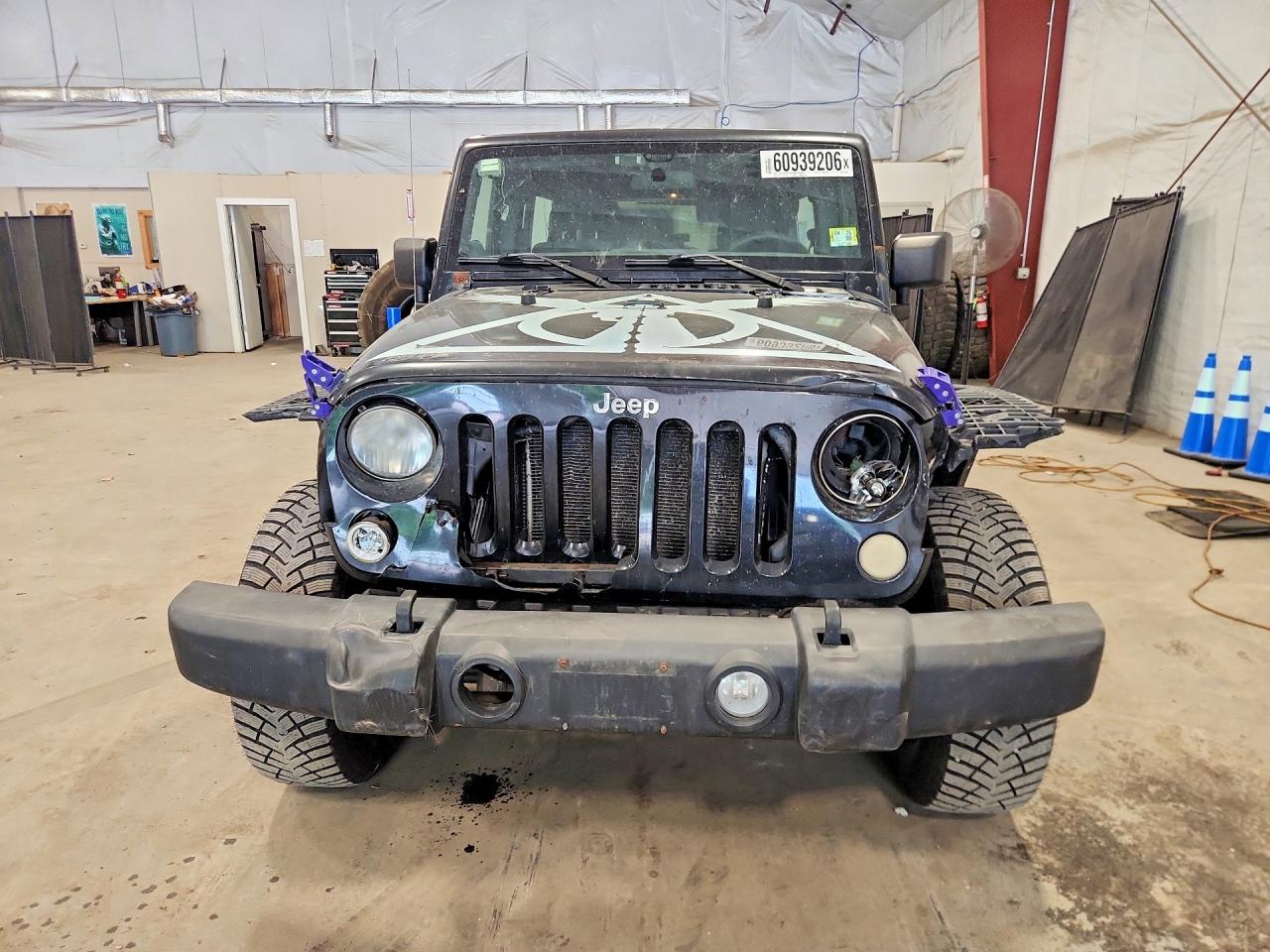 2011 Jeep Wrangler Unlimited Sport Black vin: 1J4BA3H13BL575497