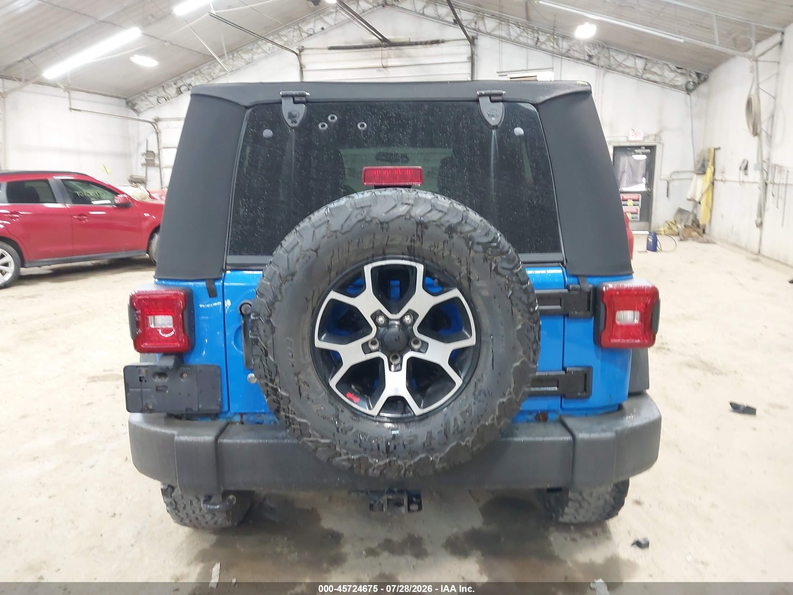 2011 Jeep Wrangler Unlimited Sport Blue vin: 1J4BA3H13BL620163