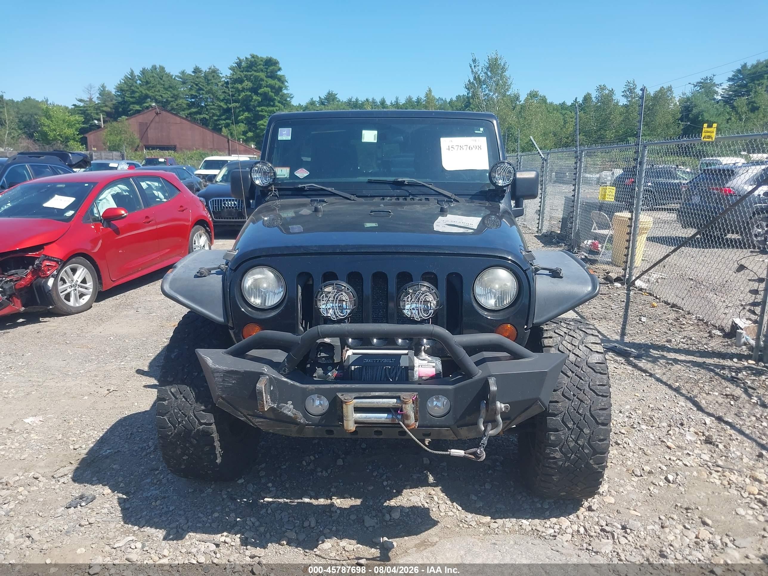 2011 Jeep Wrangler Unlimited Sport Black vin: 1J4BA3H13BL625265