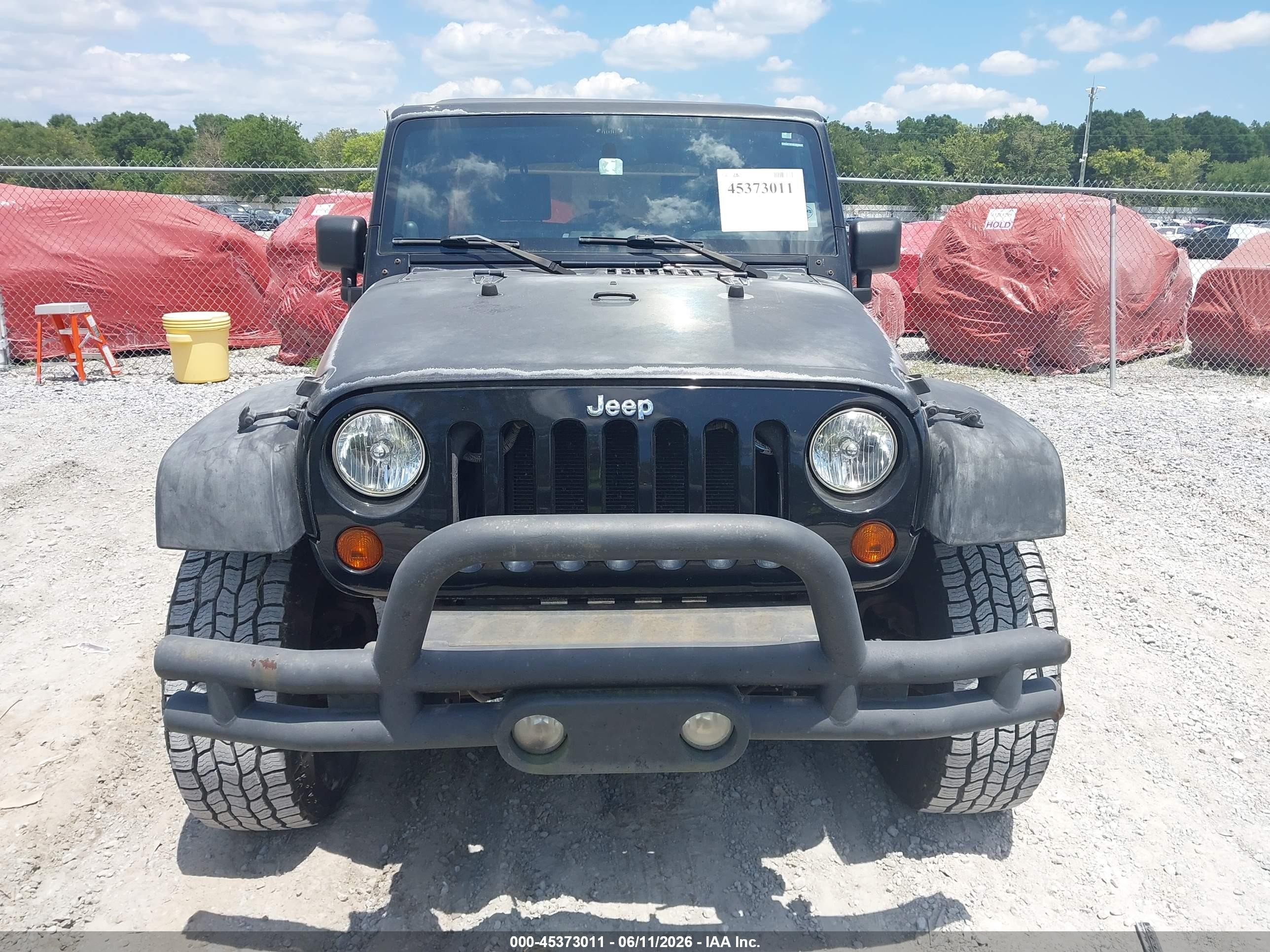 2010 Jeep Wrangler Unlimited Sport Черный vin: 1J4BA3H14AL127011