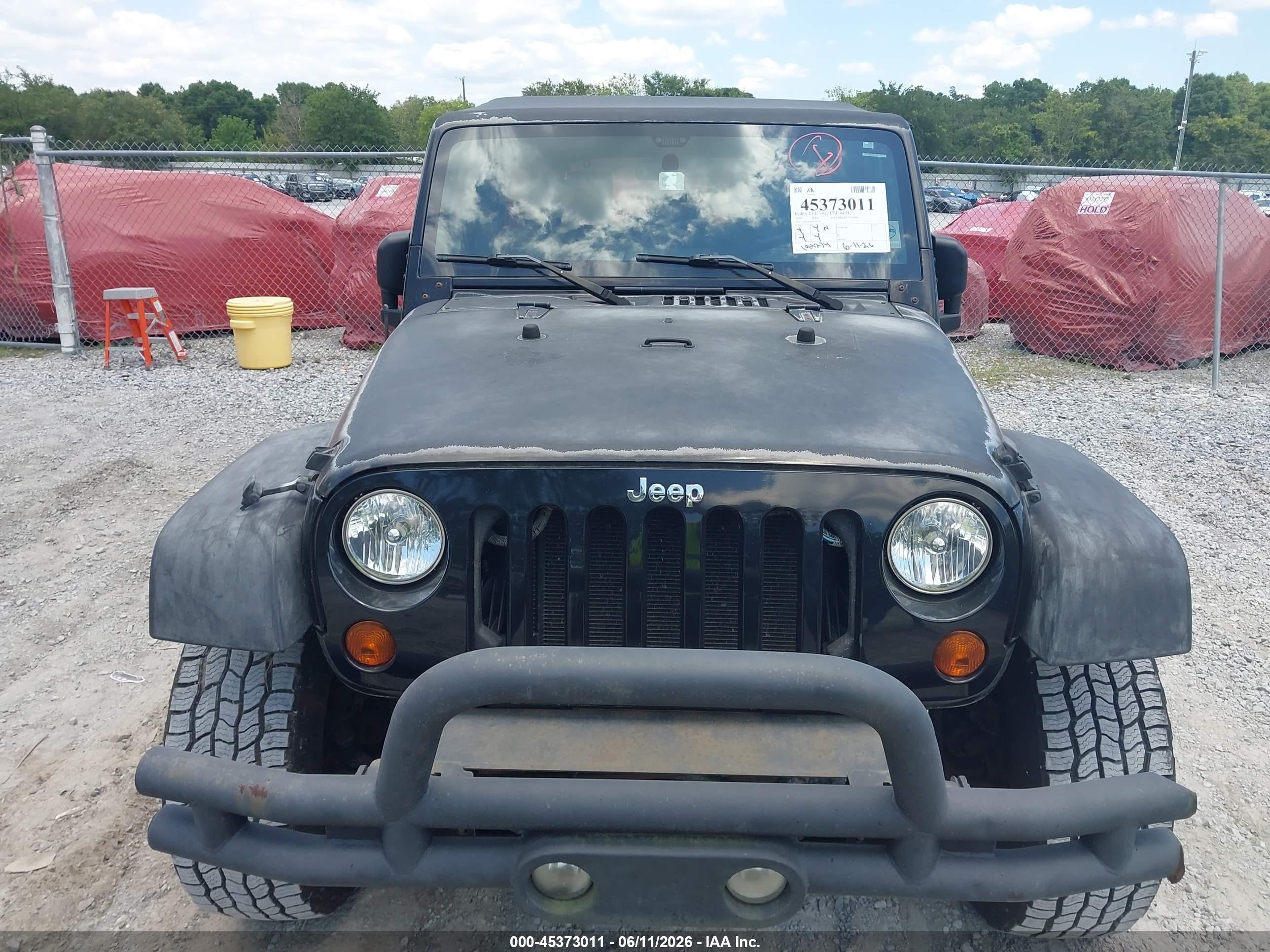 2010 Jeep Wrangler Unlimited Sport Черный vin: 1J4BA3H14AL127011