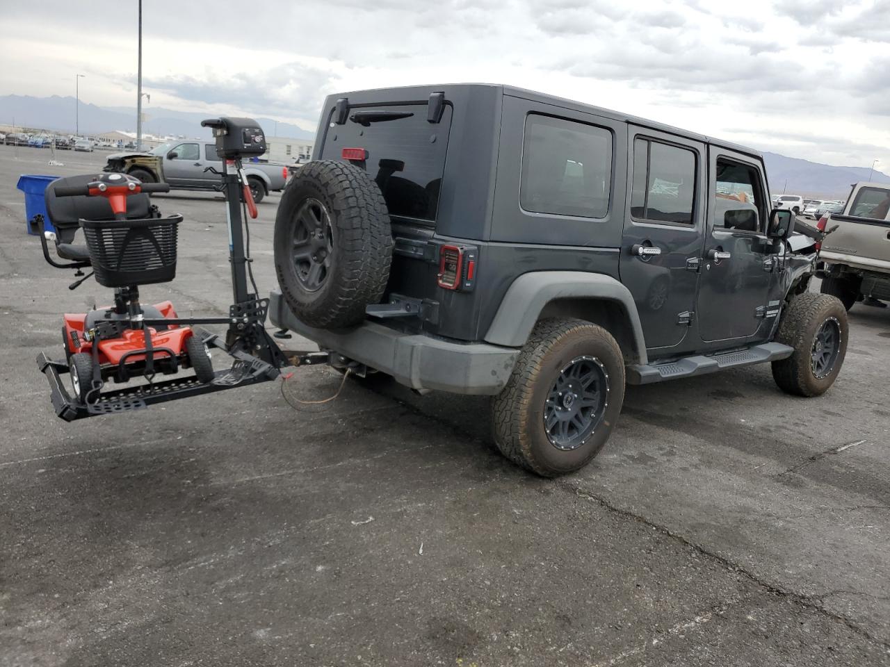 2010 Jeep Wrangler Unlimited Sport Черный vin: 1J4BA3H14AL151003