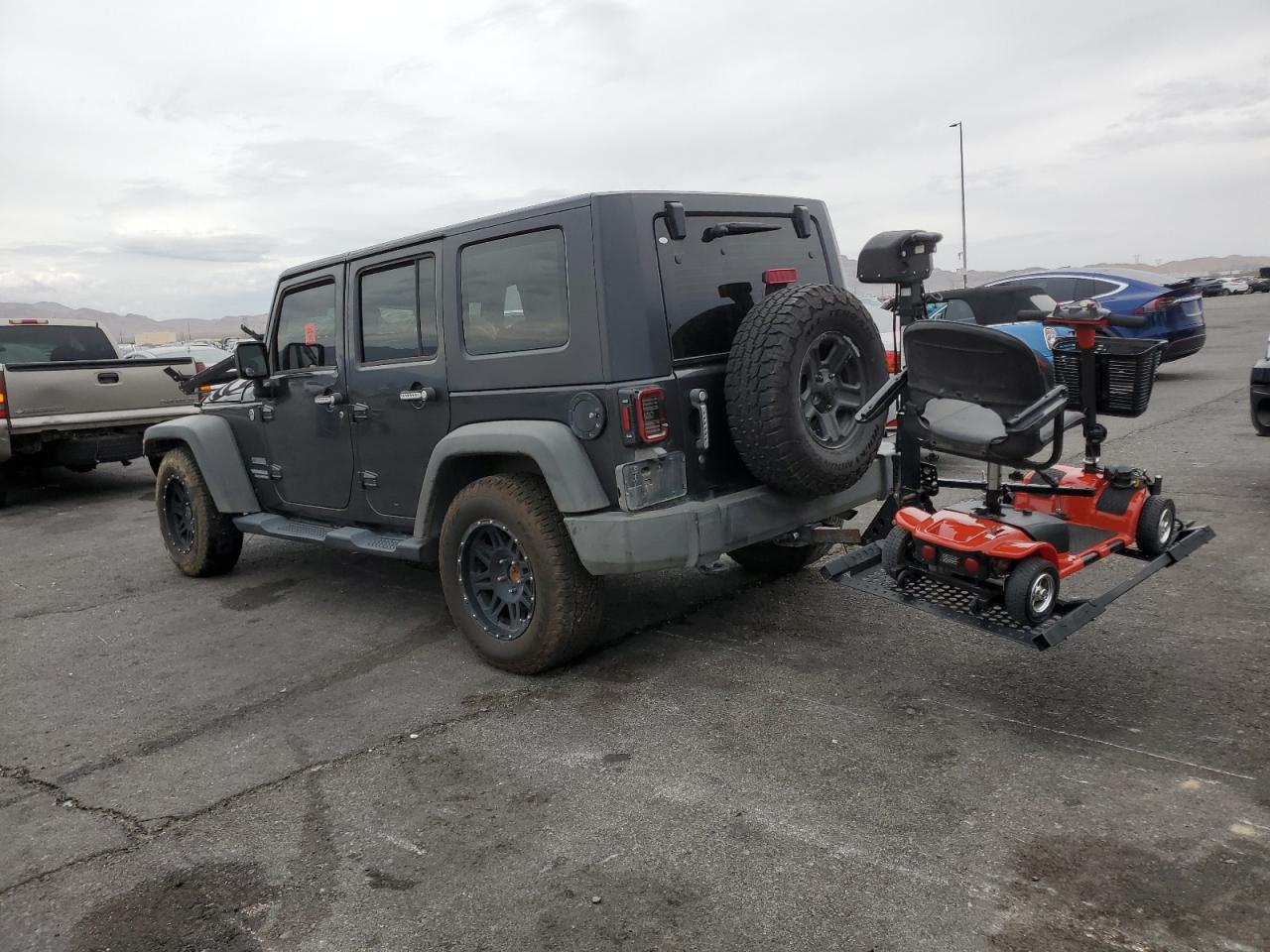 2010 Jeep Wrangler Unlimited Sport Черный vin: 1J4BA3H14AL151003