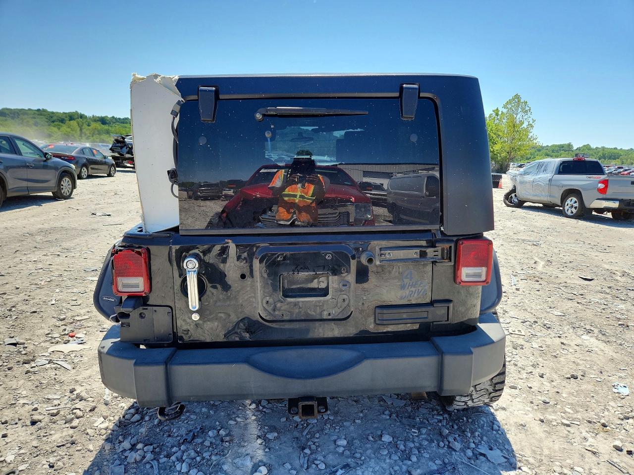 2010 Jeep Wrangler Unlimited Sport Black vin: 1J4BA3H14AL176967
