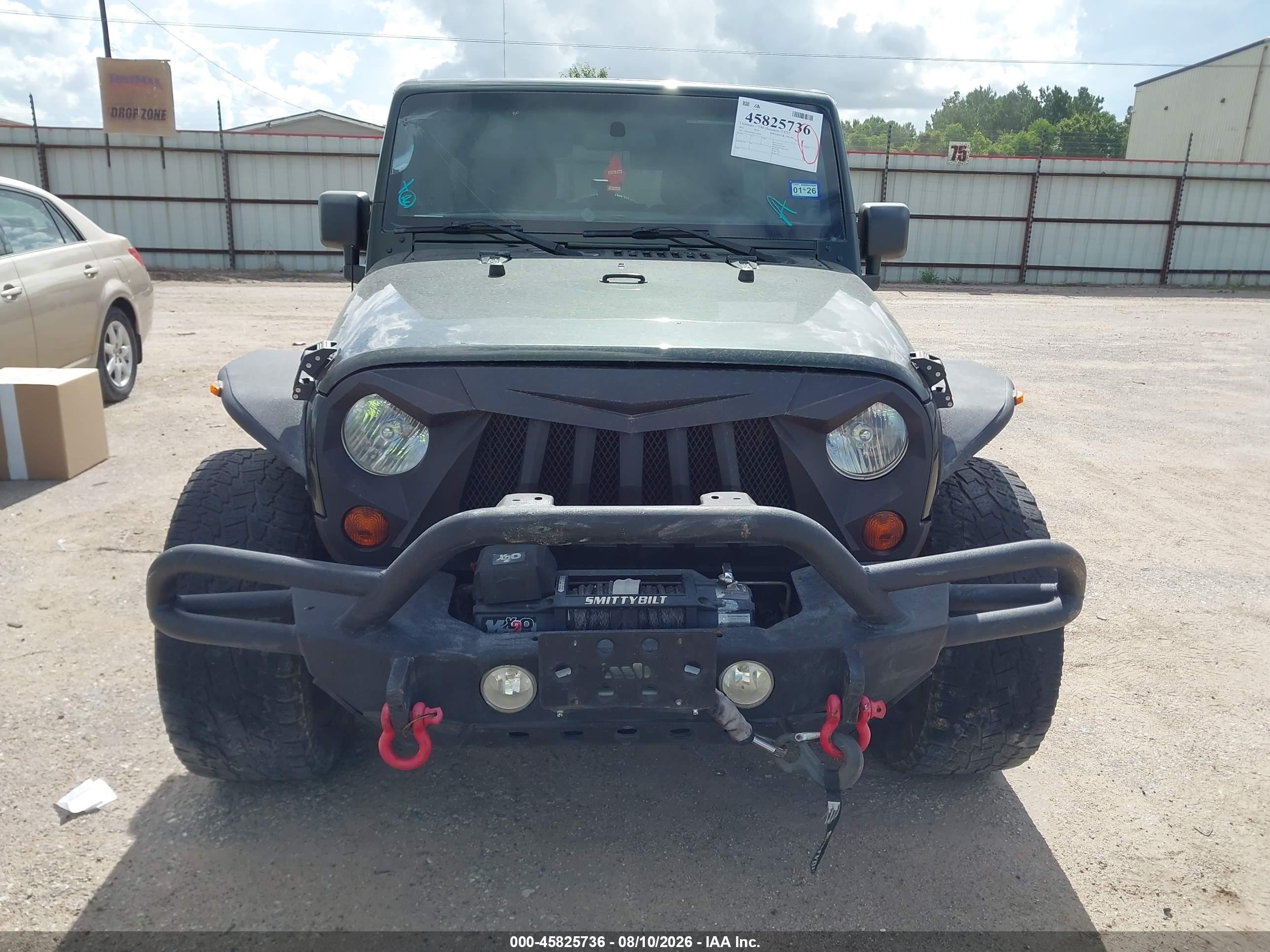 2011 Jeep Wrangler Unlimited Sport Green vin: 1J4BA3H14BL510044