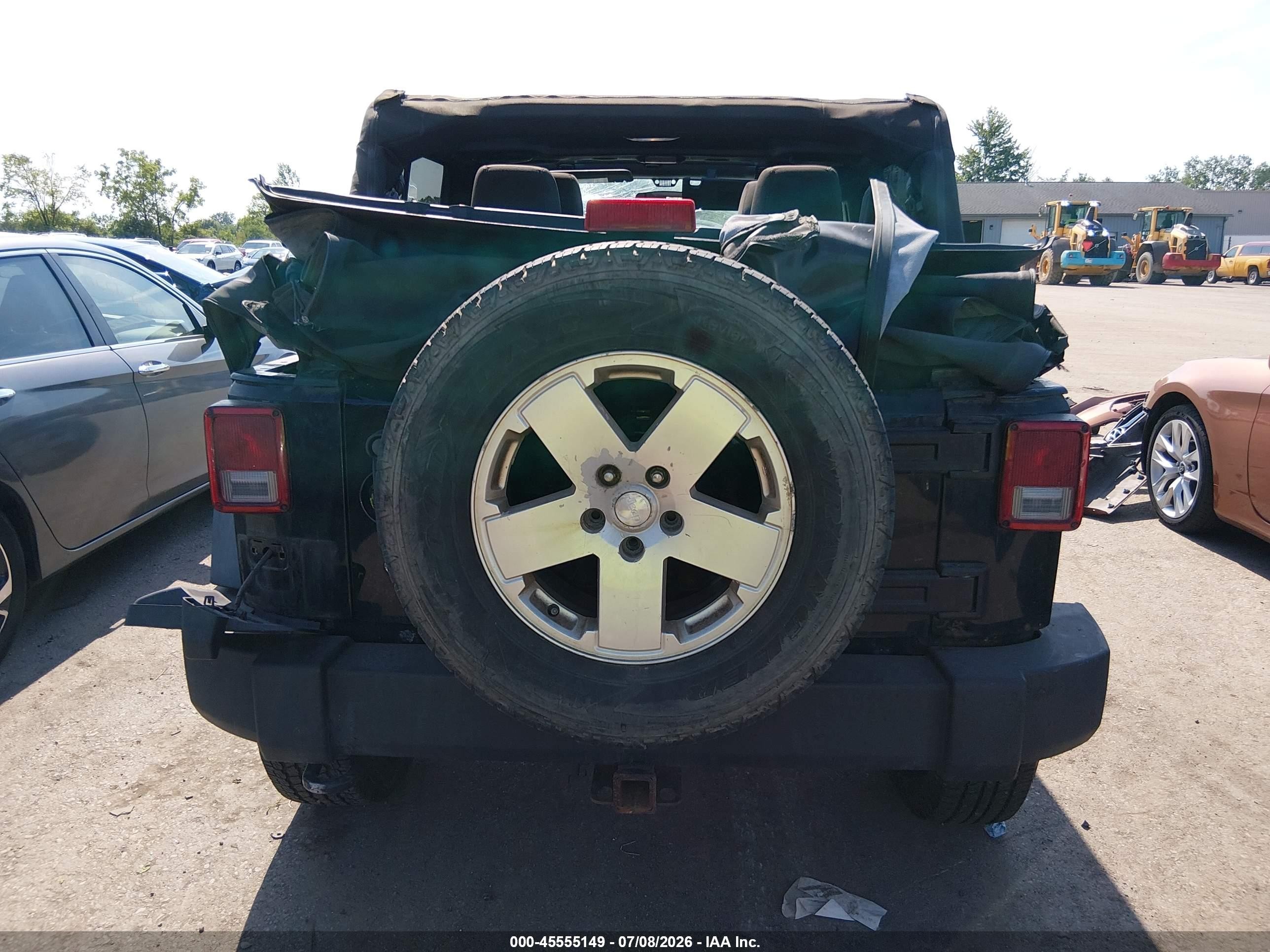 2011 Jeep Wrangler Unlimited Sport Black vin: 1J4BA3H14BL579588