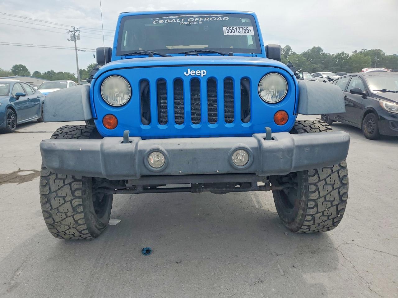 2011 Jeep Wrangler Unlimited Sport Blue vin: 1J4BA3H14BL582118