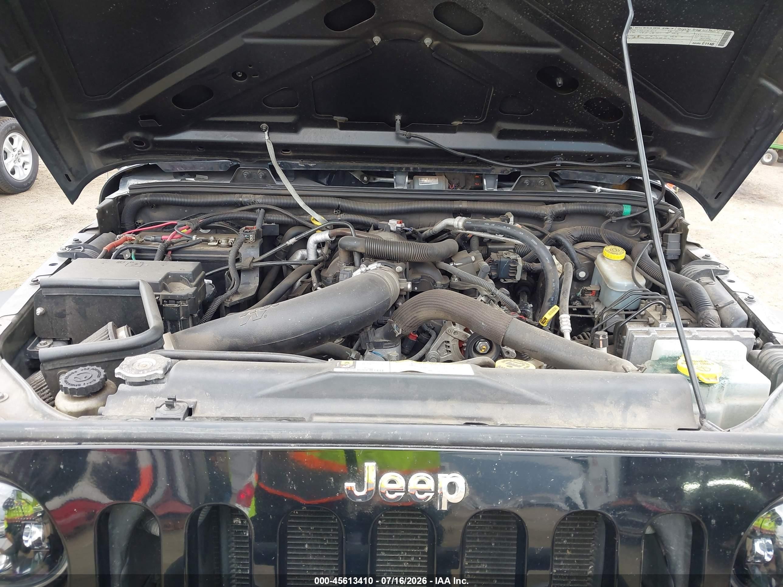 2010 Jeep Wrangler Unlimited Sport Black vin: 1J4BA3H15AL101775