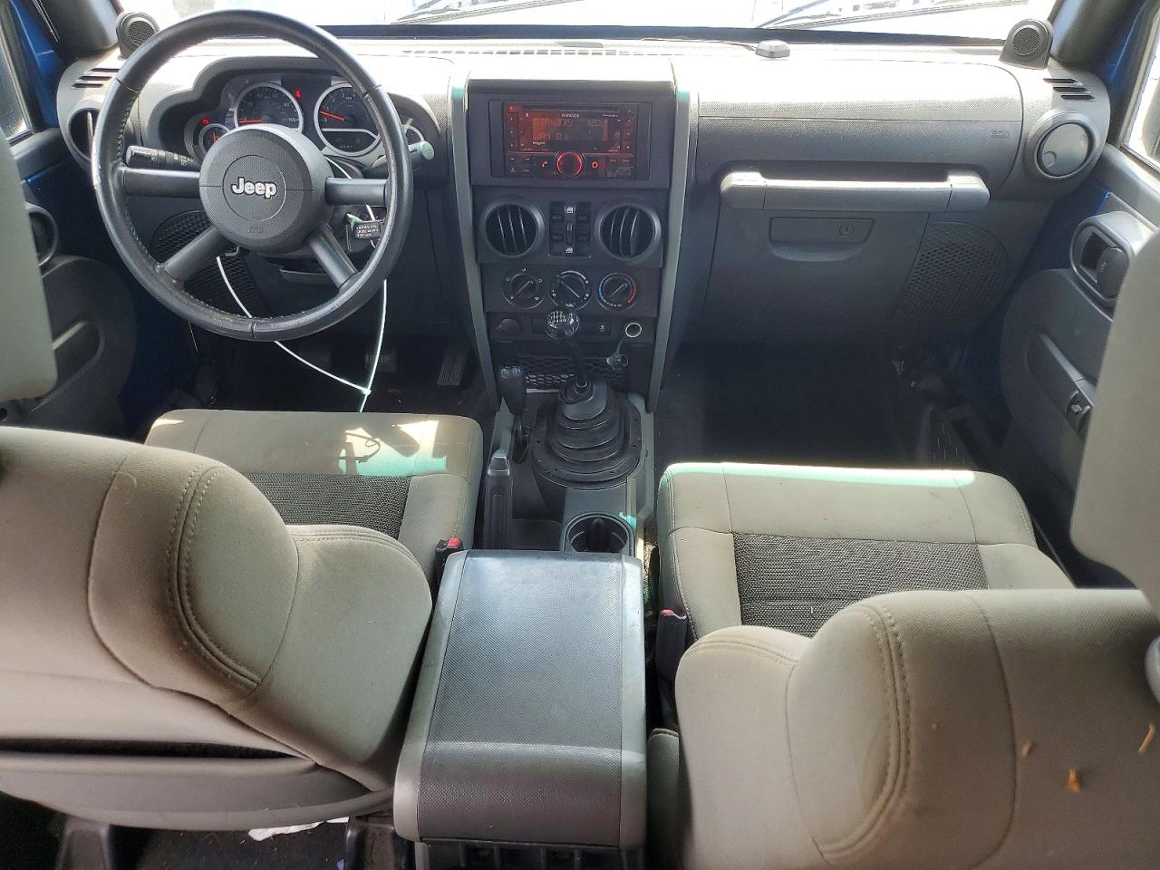 2010 Jeep Wrangler Unlimited Sport Blue vin: 1J4BA3H15AL143010