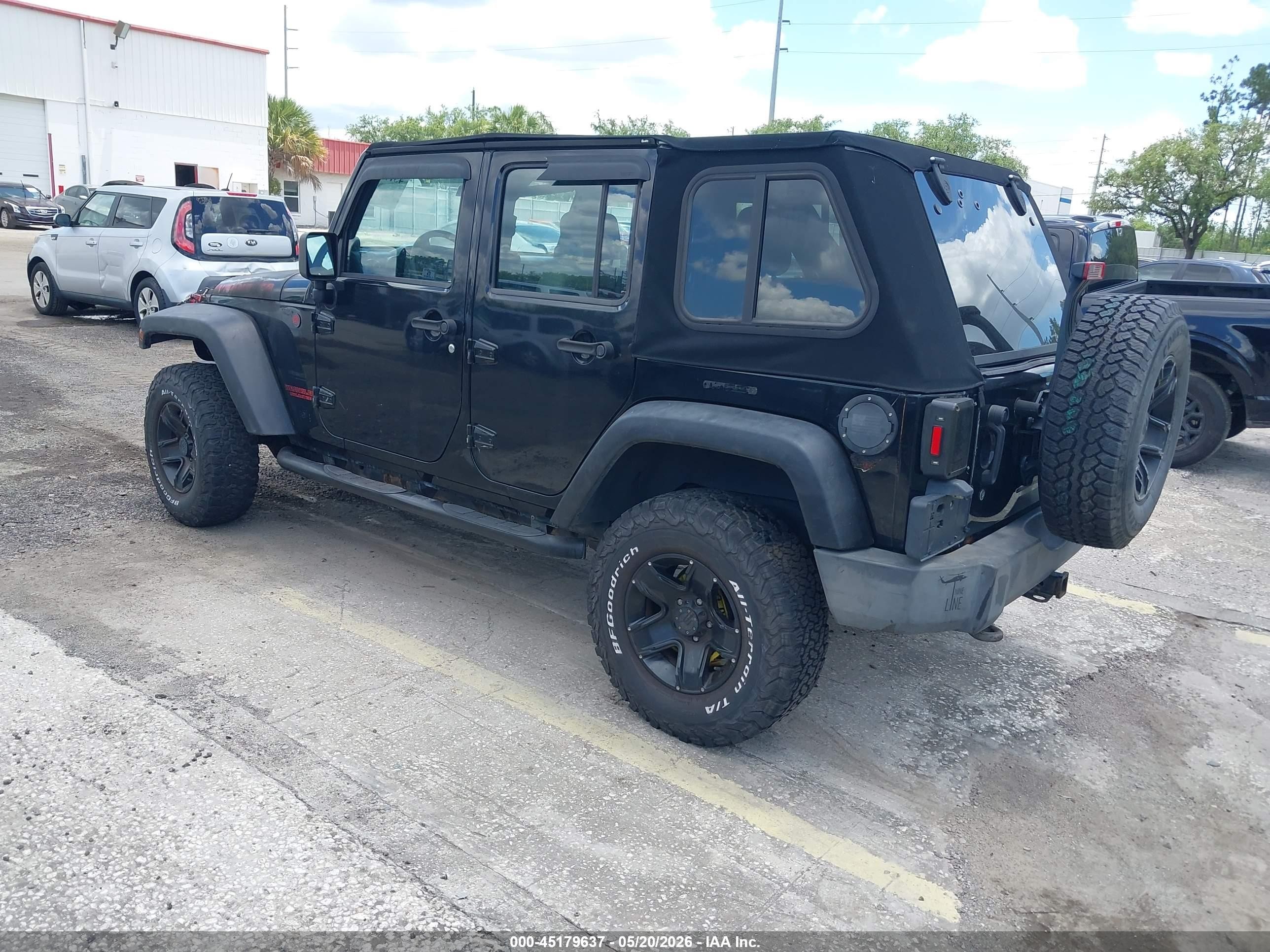 2010 Jeep Wrangler Unlimited Sport Black vin: 1J4BA3H15AL175813