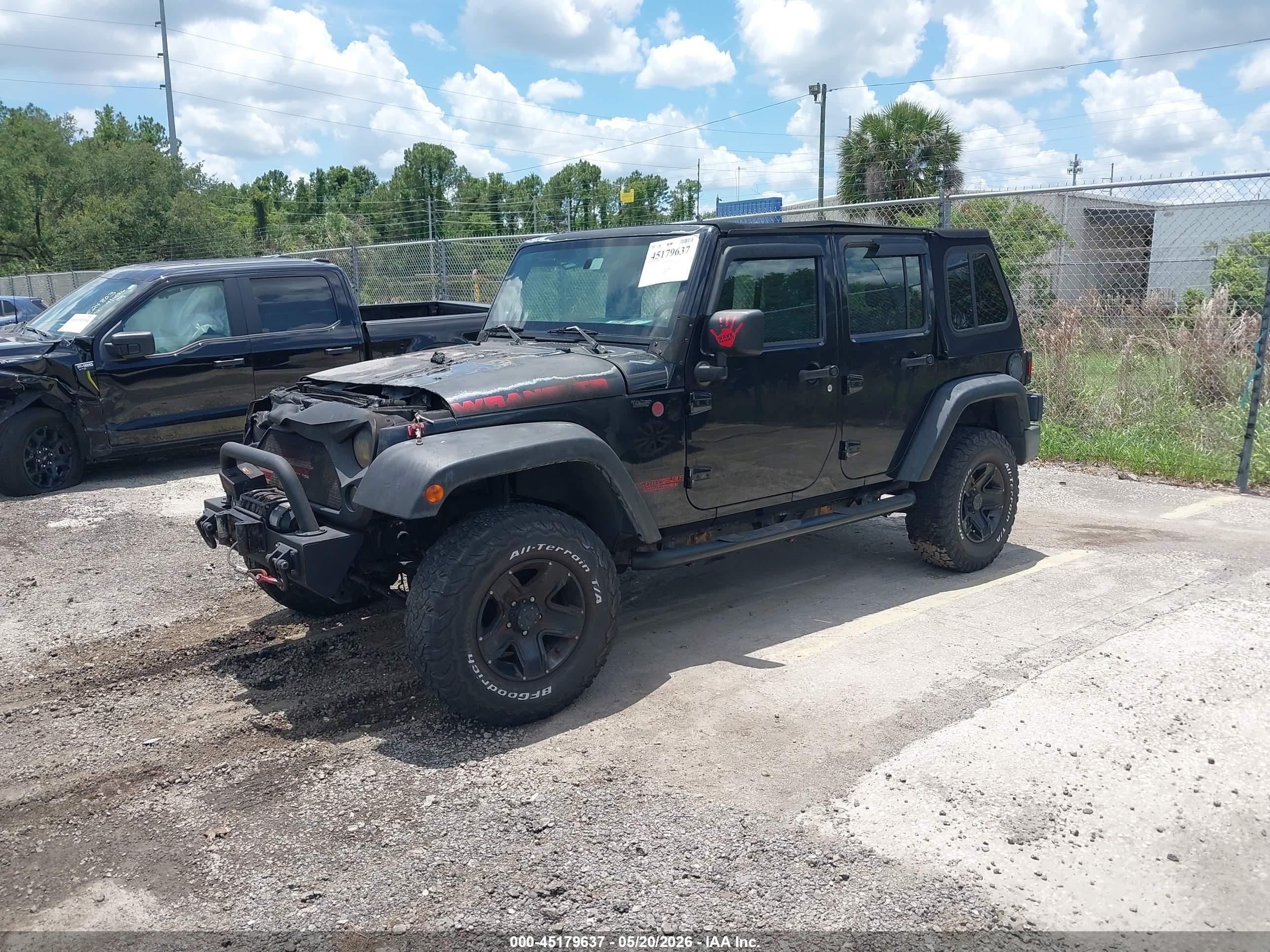 2010 Jeep Wrangler Unlimited Sport Black vin: 1J4BA3H15AL175813