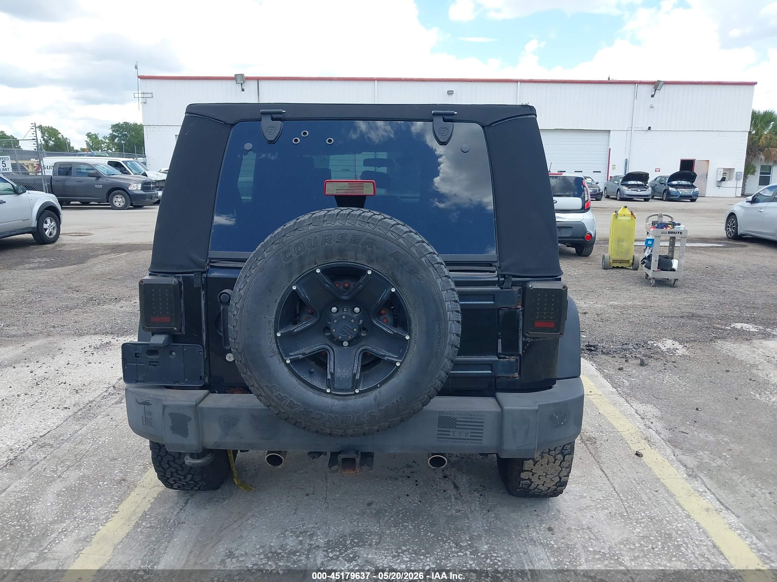 2010 Jeep Wrangler Unlimited Sport Black vin: 1J4BA3H15AL175813