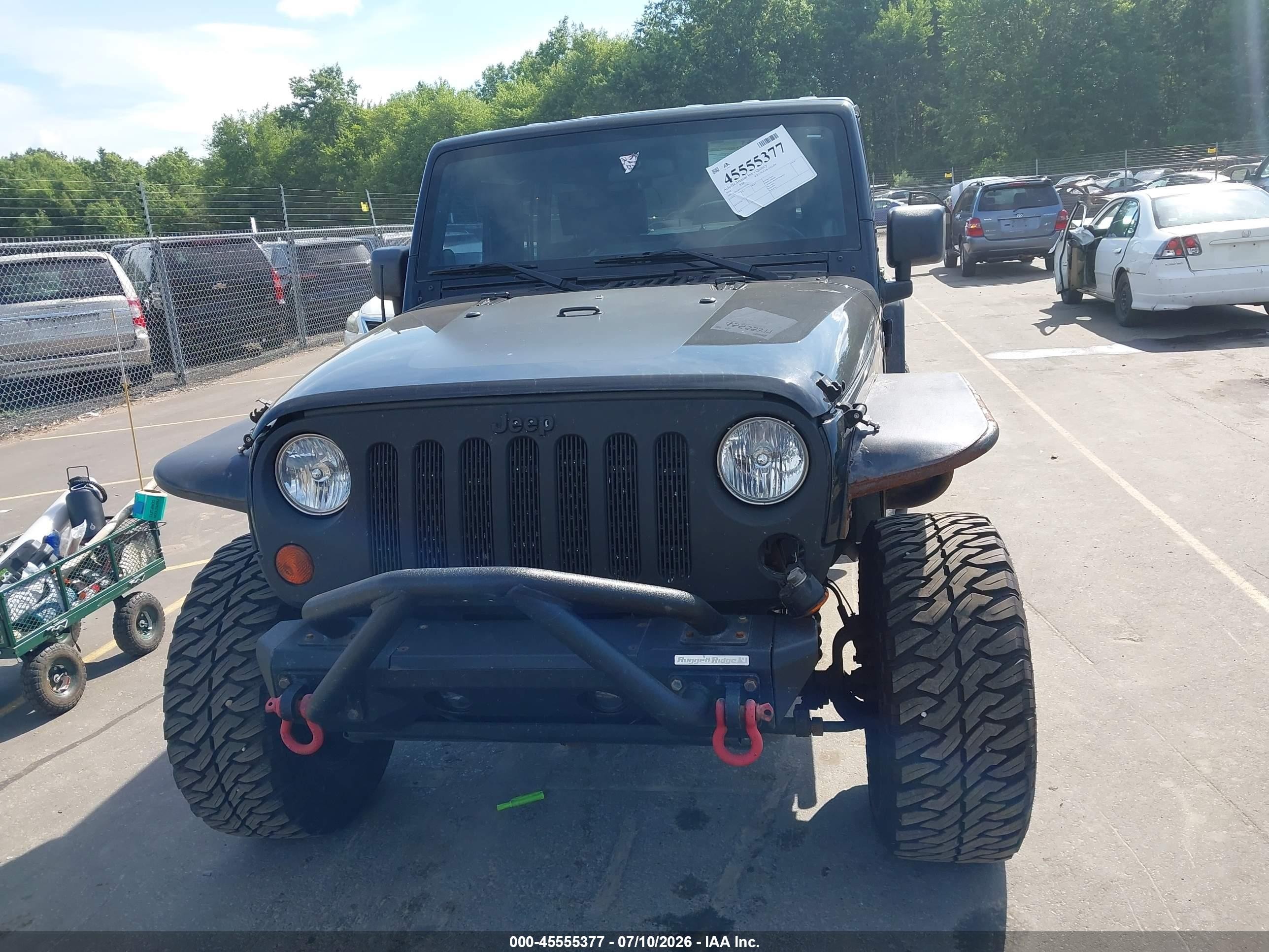 2010 Jeep Wrangler Unlimited Sport Black vin: 1J4BA3H15AL219700