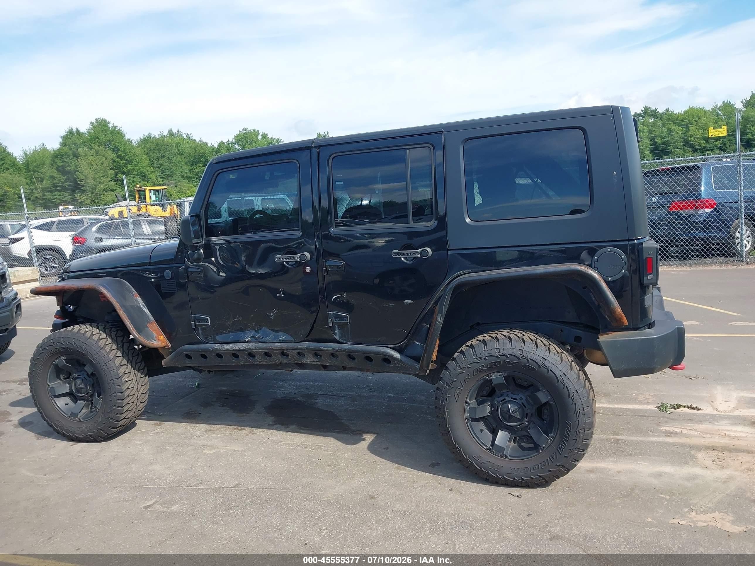 2010 Jeep Wrangler Unlimited Sport Black vin: 1J4BA3H15AL219700