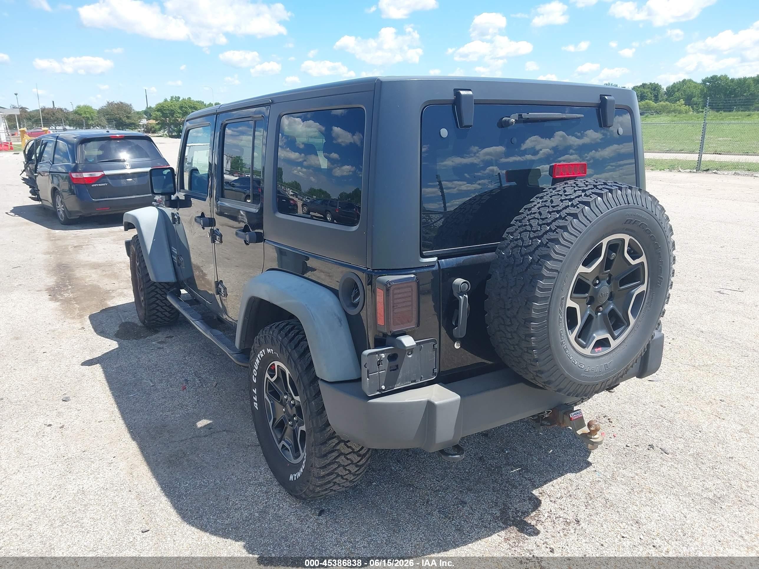 2011 Jeep Wrangler Unlimited Sport Black vin: 1J4BA3H15BL522168