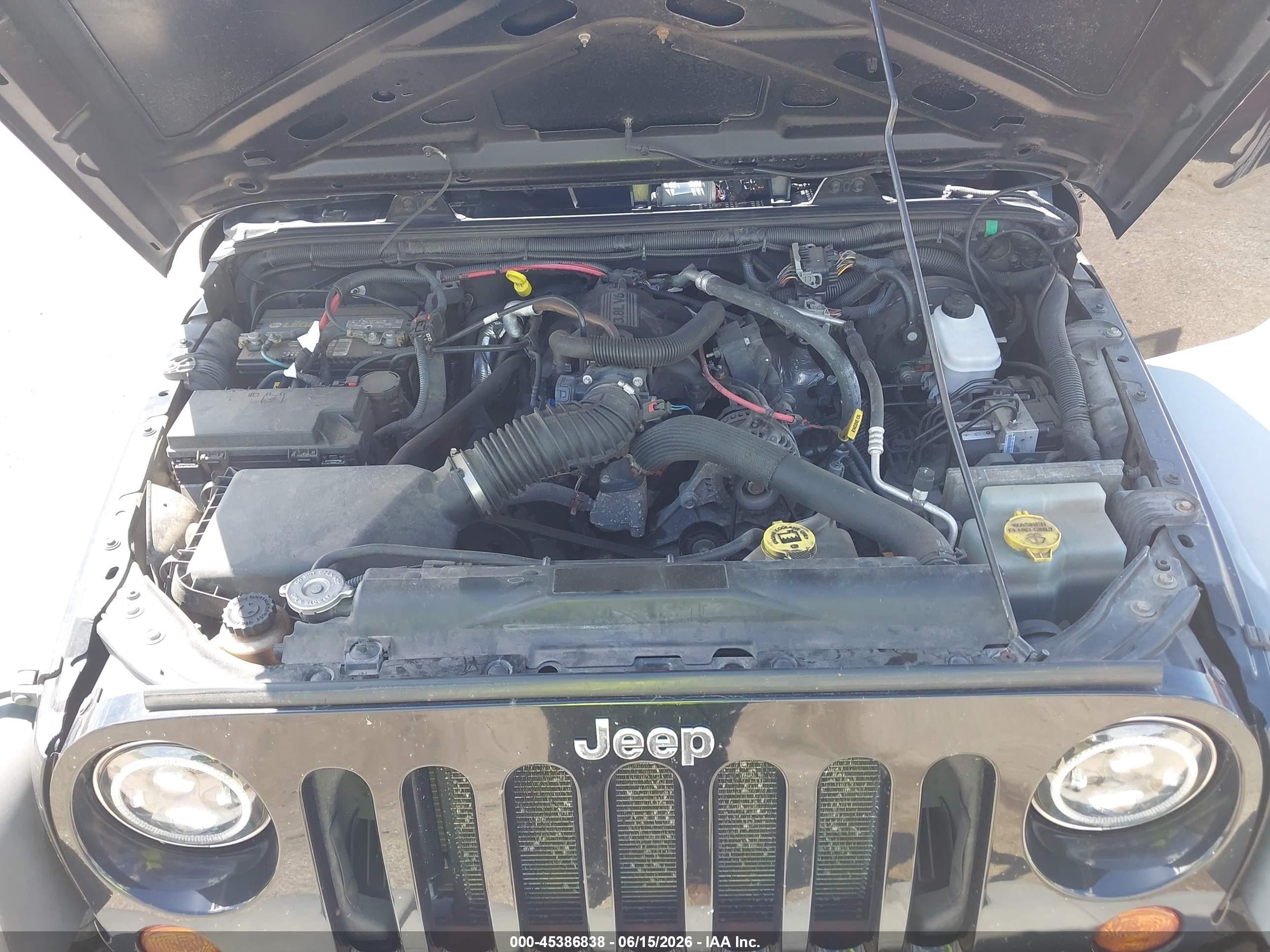 2011 Jeep Wrangler Unlimited Sport Black vin: 1J4BA3H15BL522168