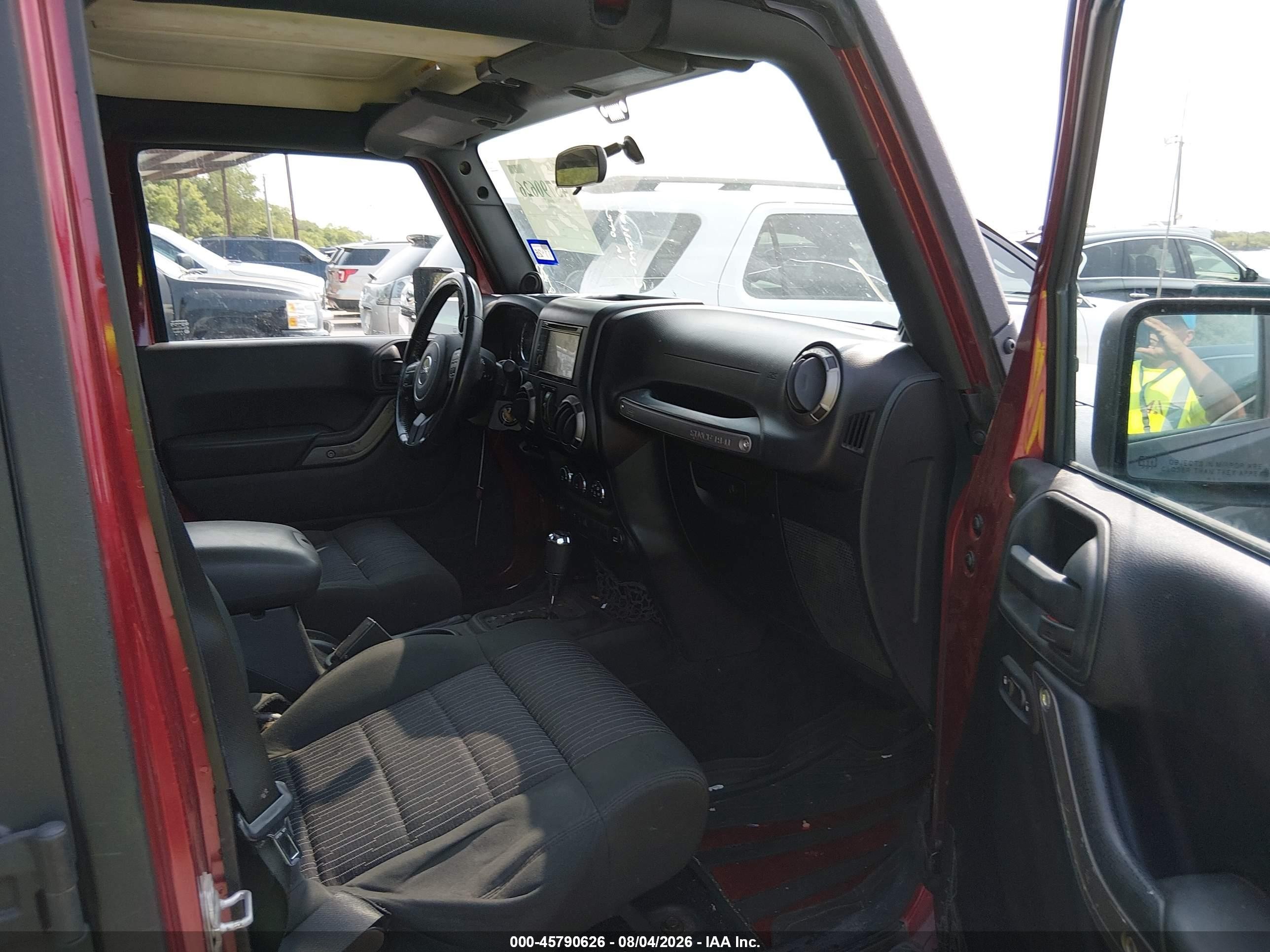2011 Jeep Wrangler Unlimited Sport Черный vin: 1J4BA3H15BL530691