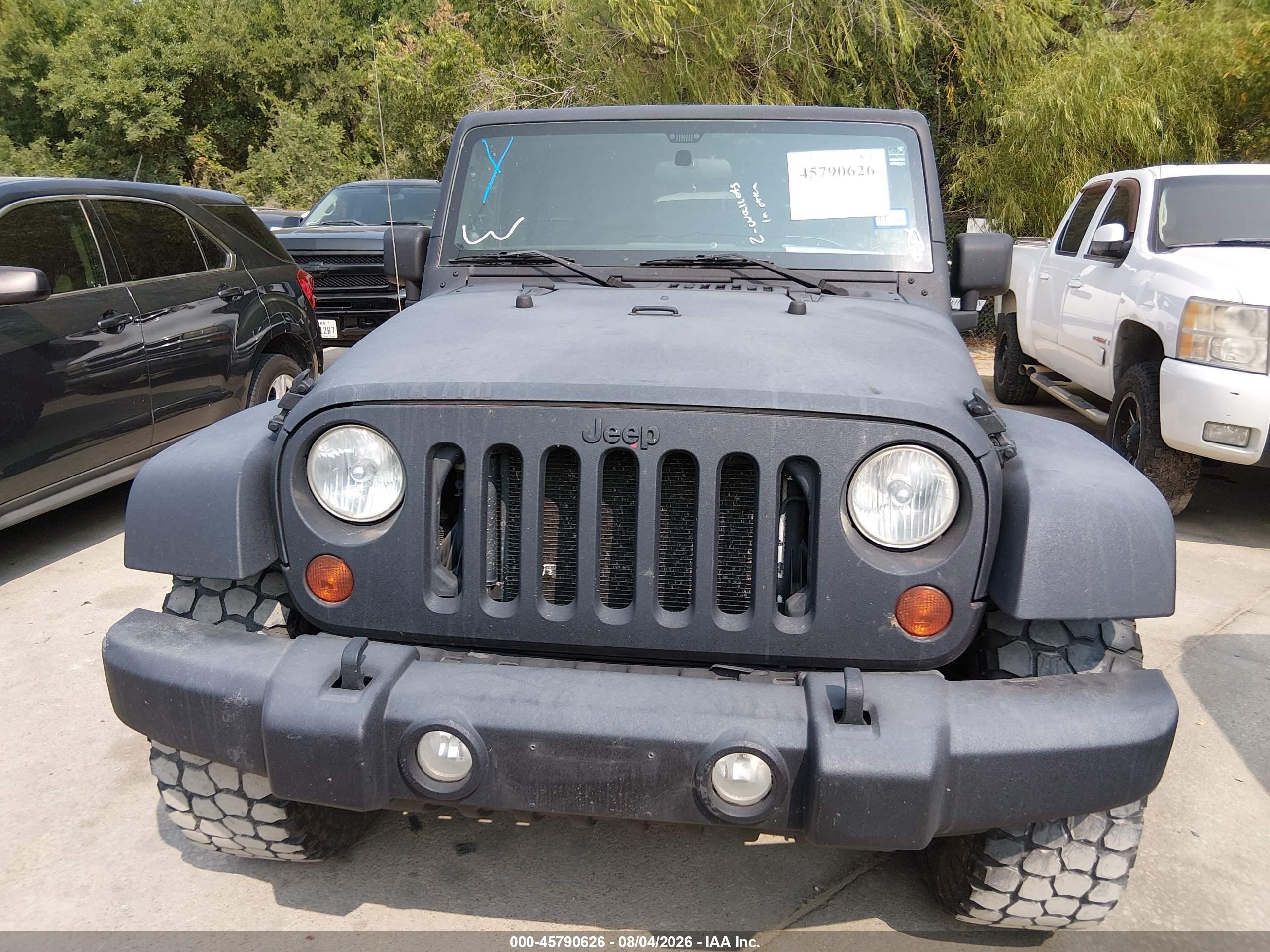 2011 Jeep Wrangler Unlimited Sport Черный vin: 1J4BA3H15BL530691