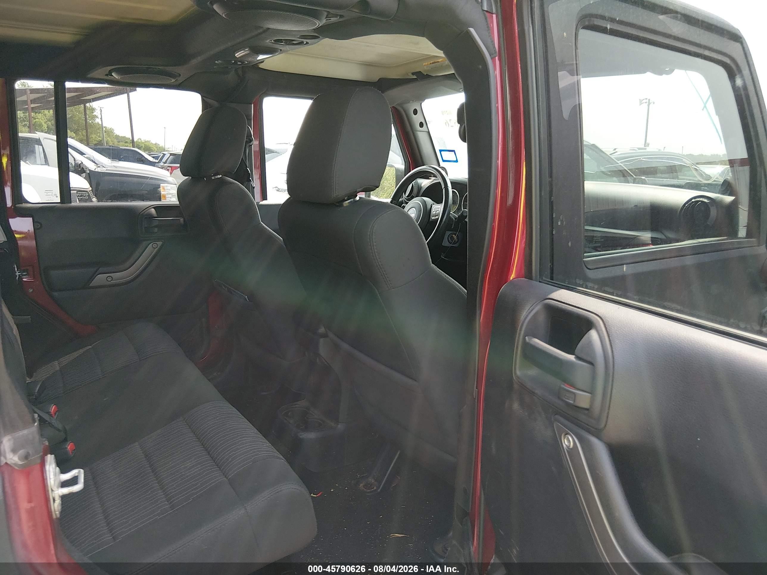 2011 Jeep Wrangler Unlimited Sport Черный vin: 1J4BA3H15BL530691